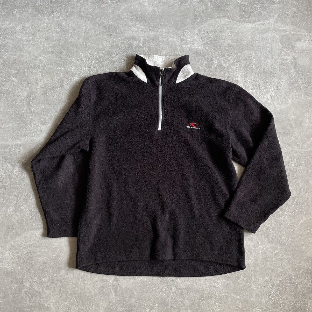 O'Neill Vintage 90s Oneill Fleece Skater Sking surf sweatshirt ocean Size US L / EU 52-54 / 3 - 3 Thumbnail