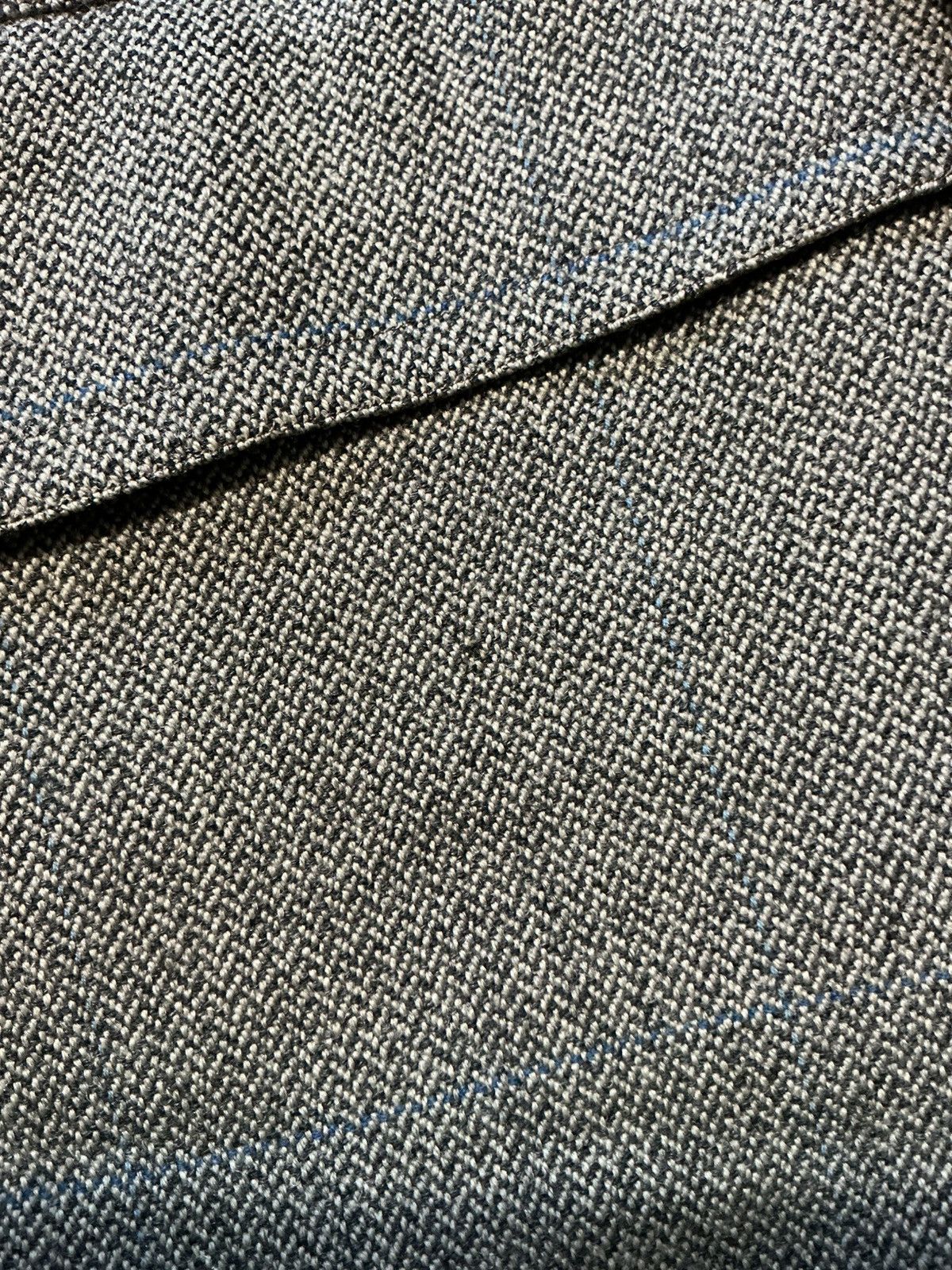 Vintage Vintage 50s 60s Hutzler Brothers Herringbone Wool Overcoat Size US S / EU 44-46 / 1 - 10 Thumbnail