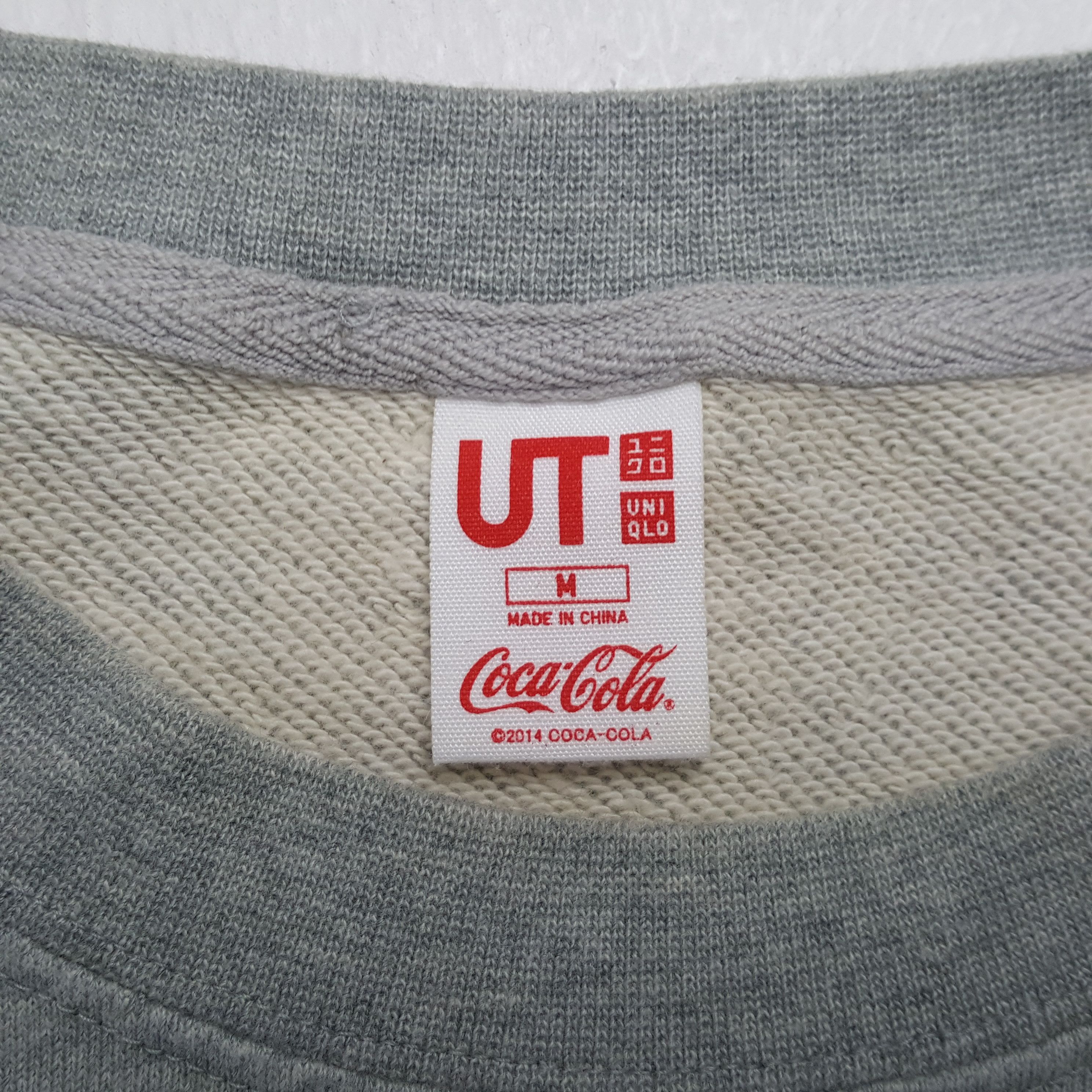 Uniqlo Vintage Coca Cola x Japanese Brand Sweatshirt RR13 Size US M / EU 48-50 / 2 - 6 Thumbnail