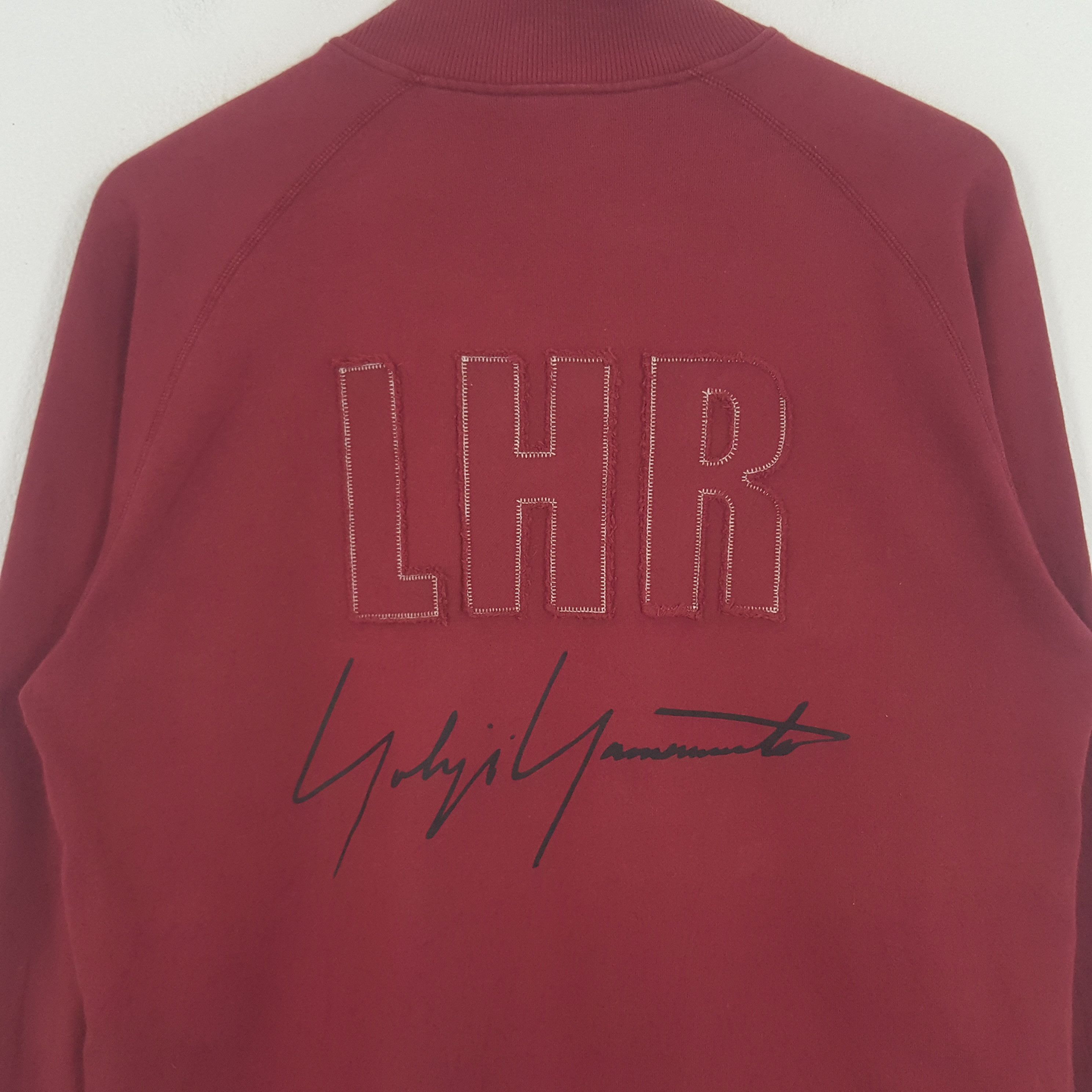 Adidas × Vintage × Yohji Yamamoto Vintage Adidas LHR Yohji Yamamoto Custom Art Sweatshirt Size US M / EU 48-50 / 2 - 2 Thumbnail