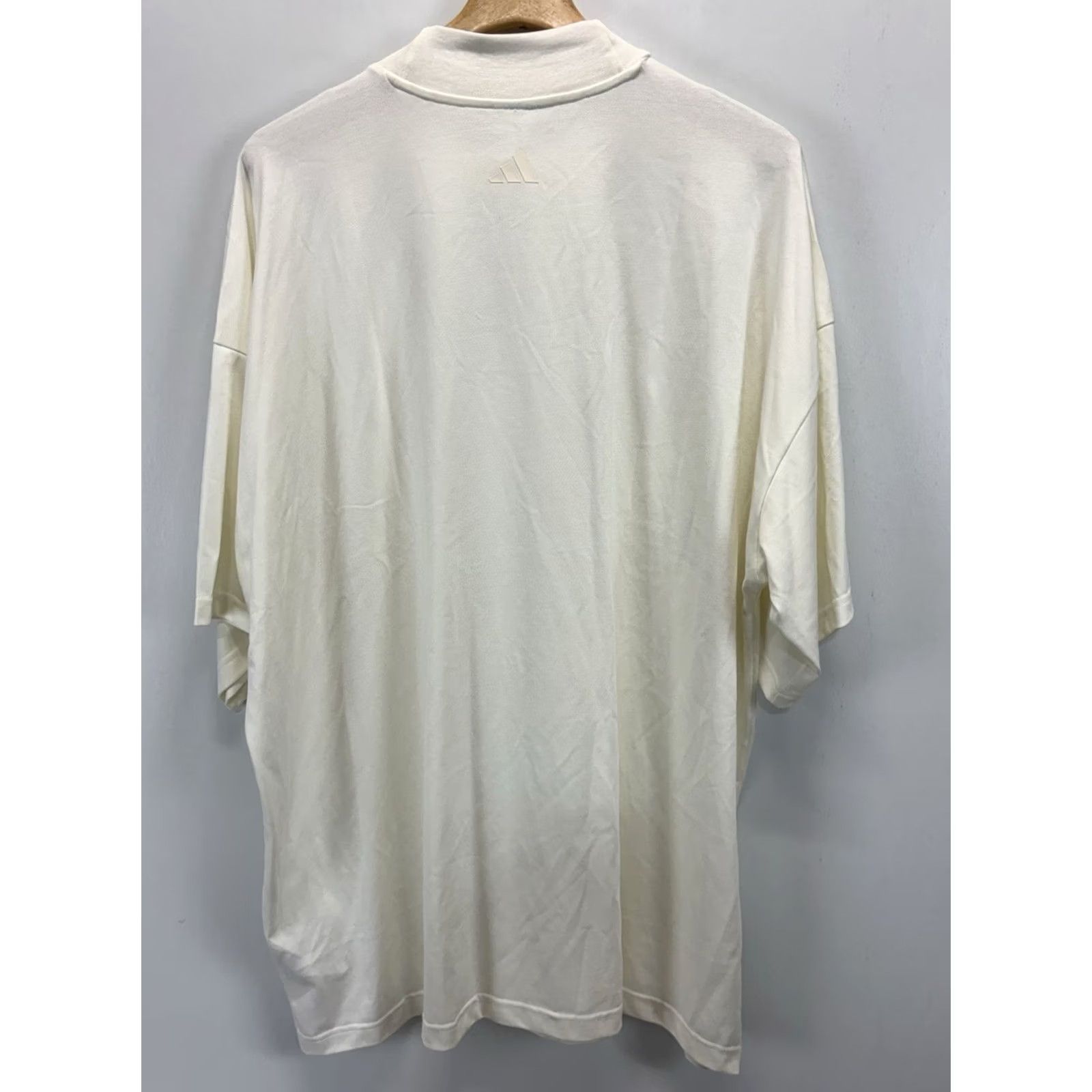 Adidas Adidas James Harden Travel Tshirt Men 2XL Ivory Mock Neck Shirt Men’s X. Size US XXL / EU 58 / 5 - 4 Thumbnail