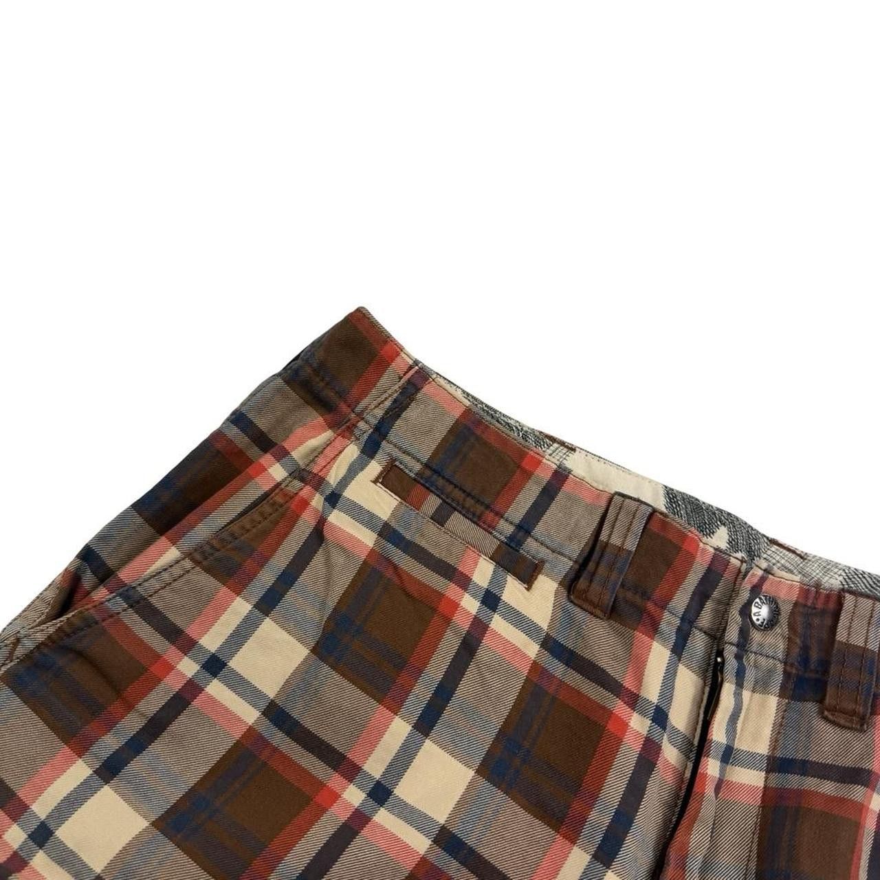 Bape Vintage Bape Check / Tartan Shorts - Medium - Waist: 33” Size US 33 - 4 Thumbnail