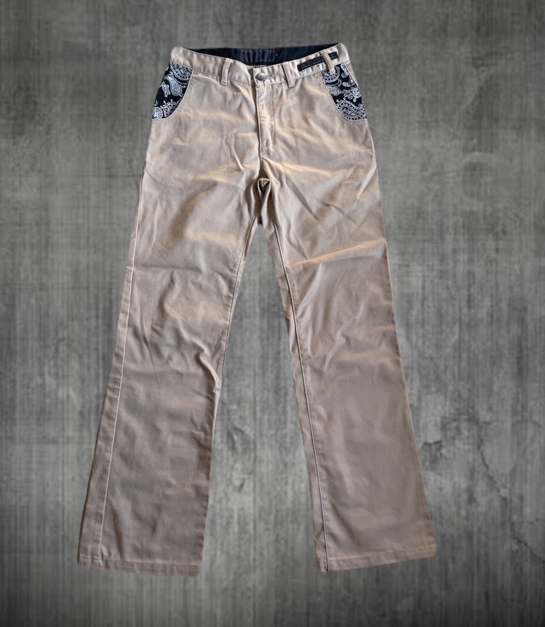 If Six Was Nine 2000s Japanese archive Vkei Paisley Chino Pants