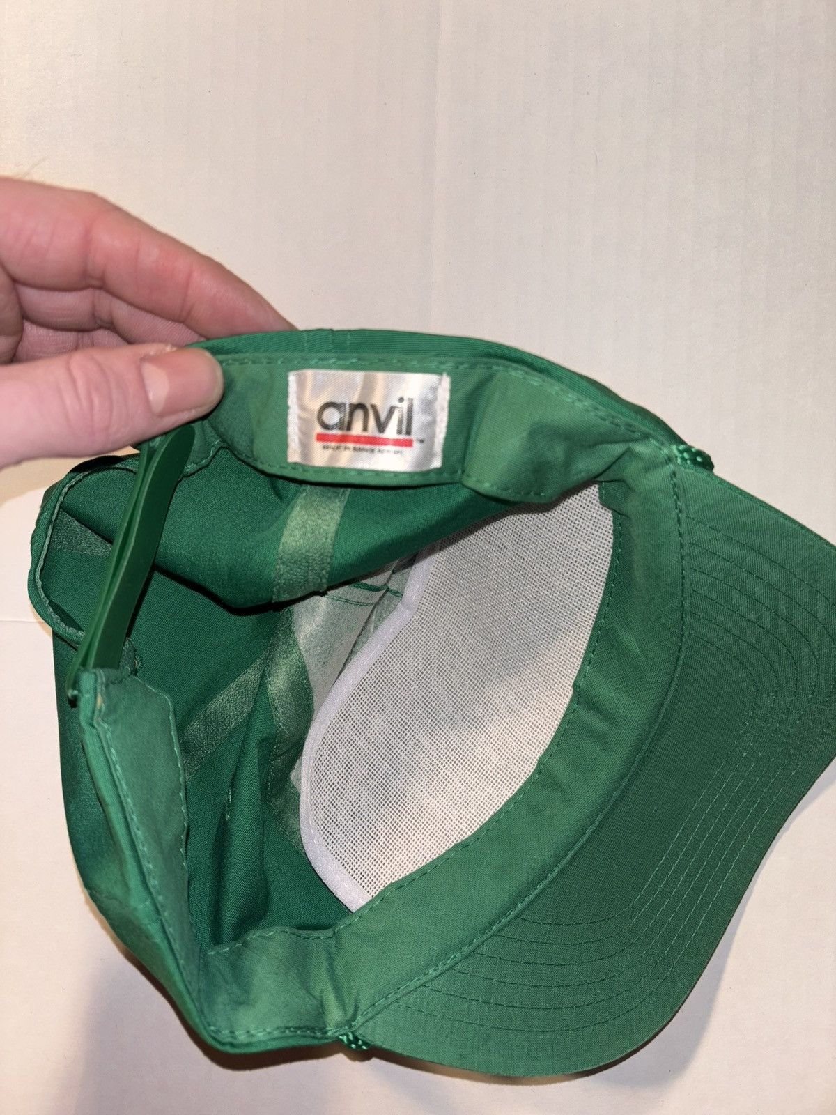Anvil God Loves Irish St Patricks Leprechaun Trucker SnapBack 90’s Size ONE SIZE - 6 Thumbnail