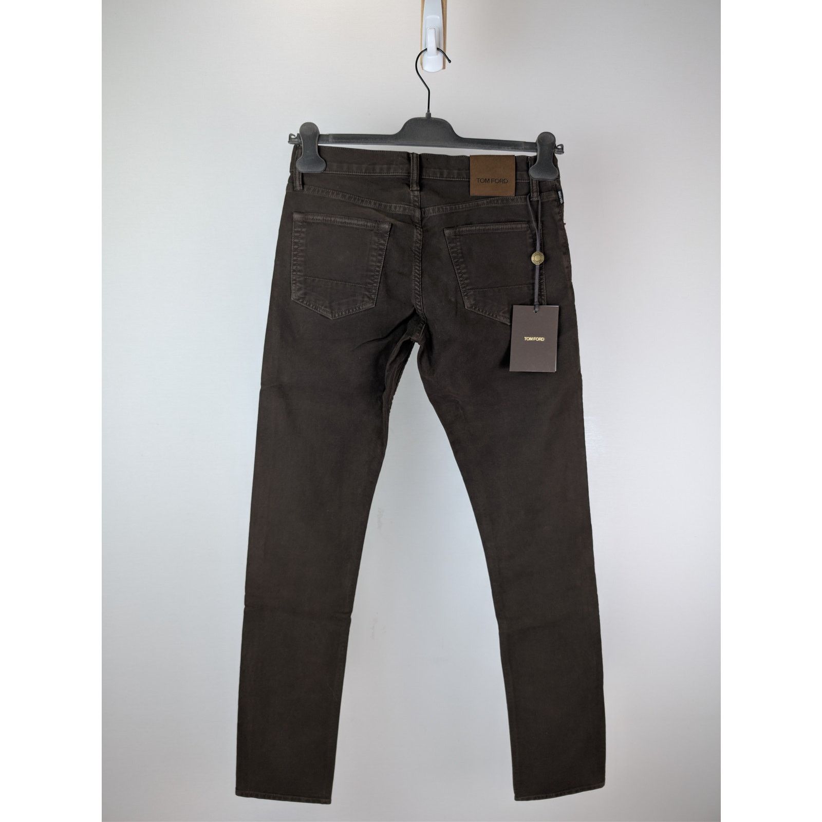Tom Ford o1rshd1 Slim Fit Denim Jeans in Cafe Brown 30 Size US 30 / EU 46 - 14 Thumbnail