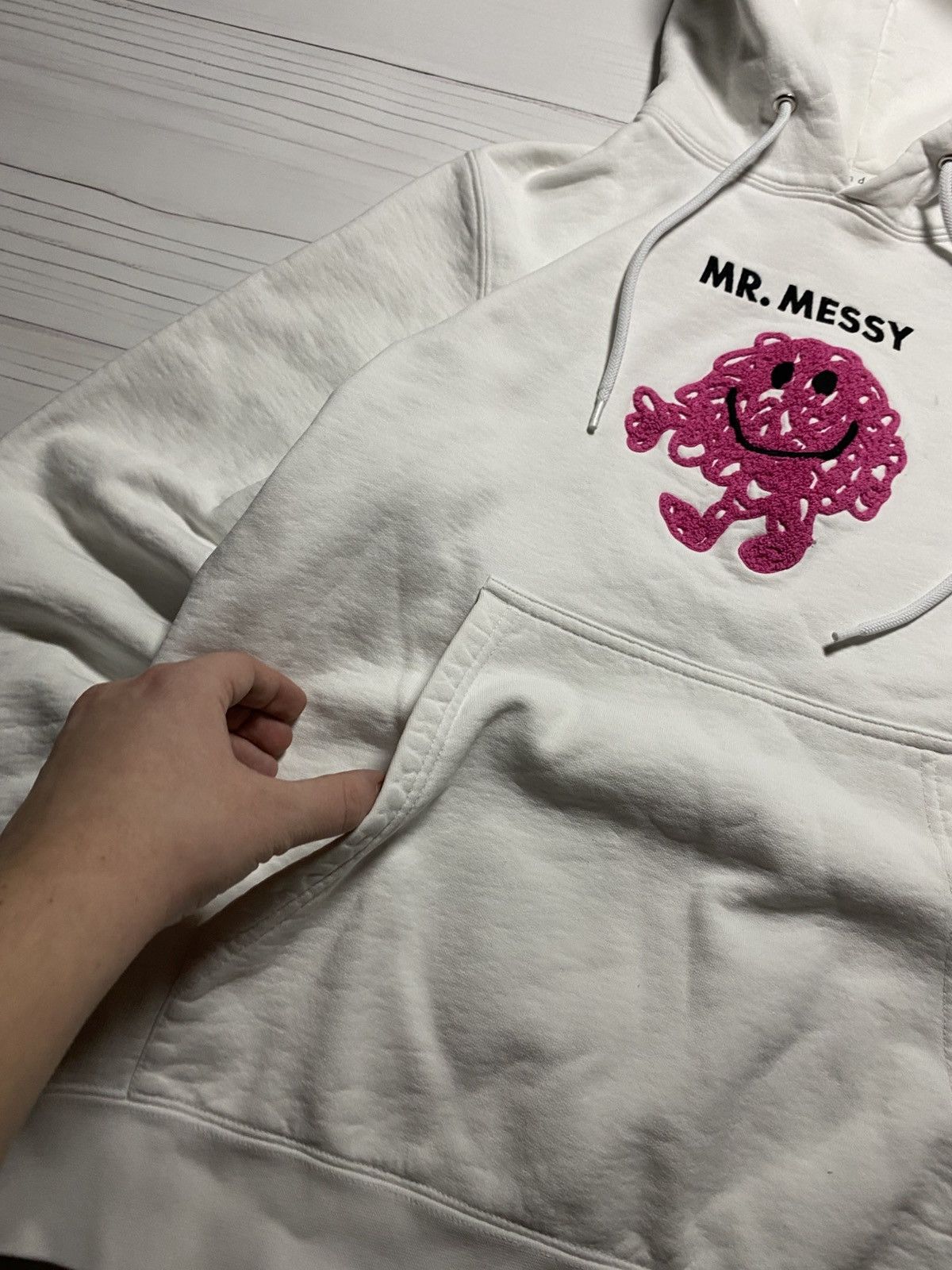Sandro Sandro x Mr. Messy Big logo y2k hoodie Size S / US 4 / IT 40 - 13 Thumbnail