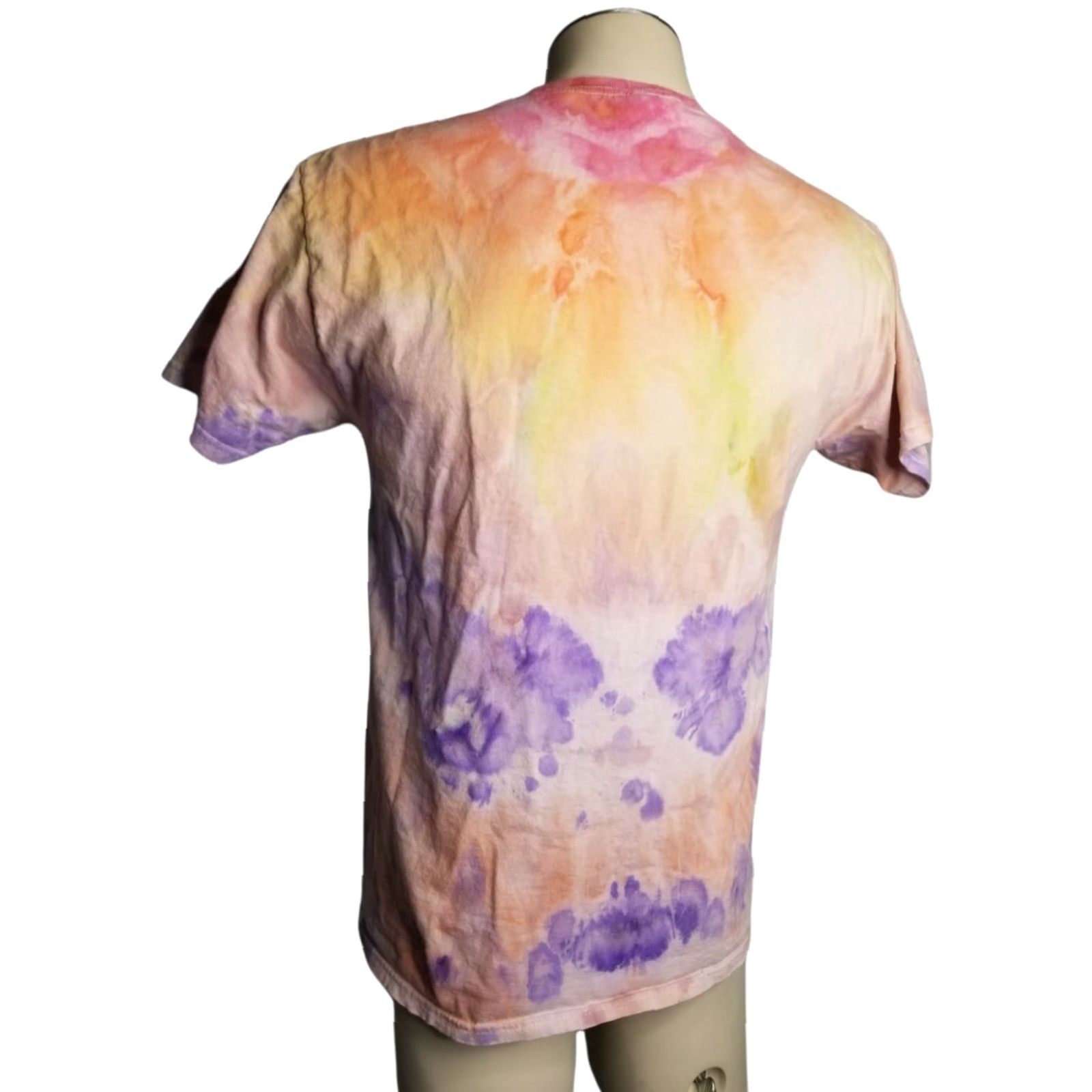 Gildan Gildan T-Shirt Ice Dye Retro Mens M Pink Don’t Stress Meowt Cartoon Cat Tee Short Sleeve Crew Neck 90s Theme Mens Size US M / EU 48-50 / 2 - 2 Thumbnail