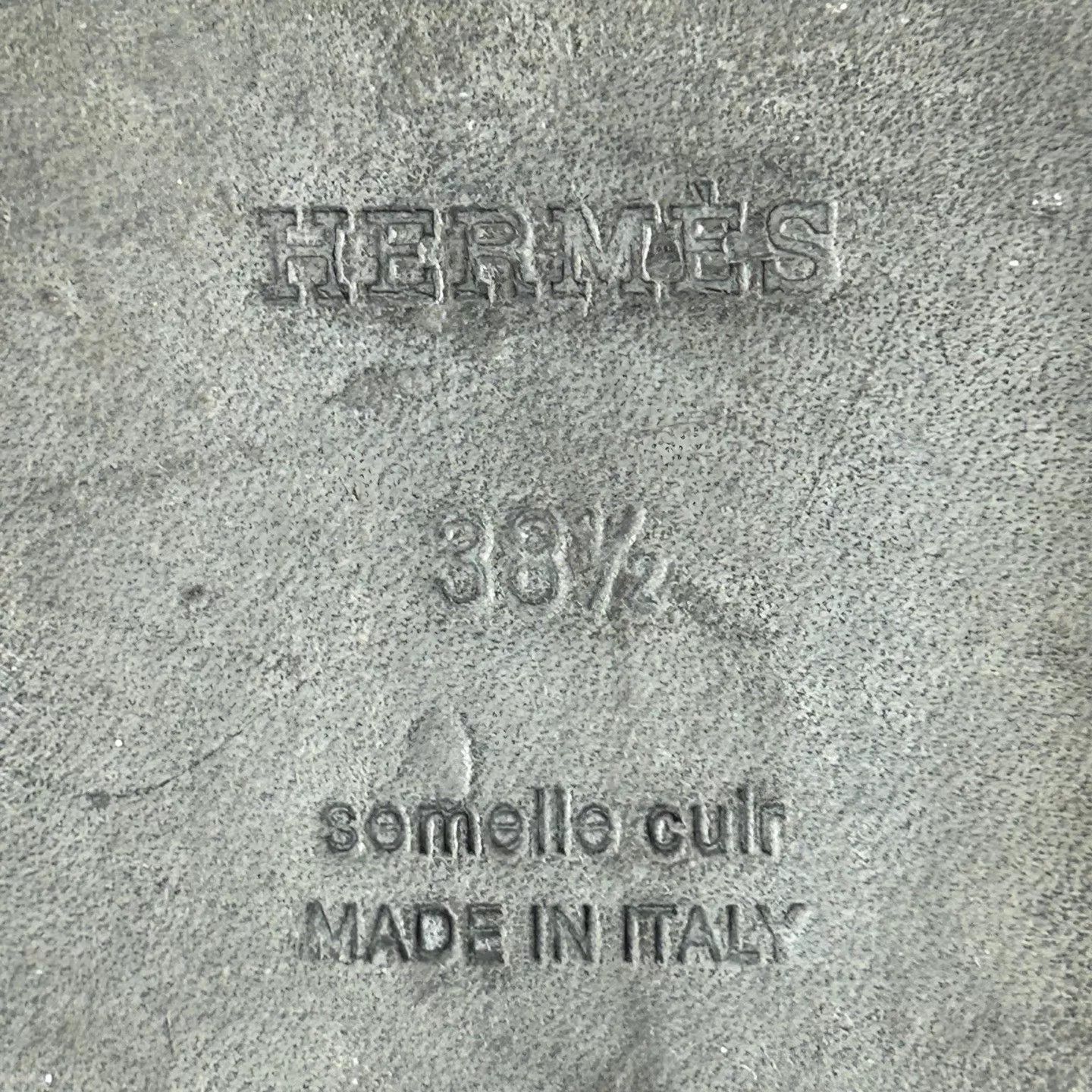 Hermes Hermes Classic Black Pig Nose Sandal 38.5 Size US 8 / IT 38 - 7 Thumbnail