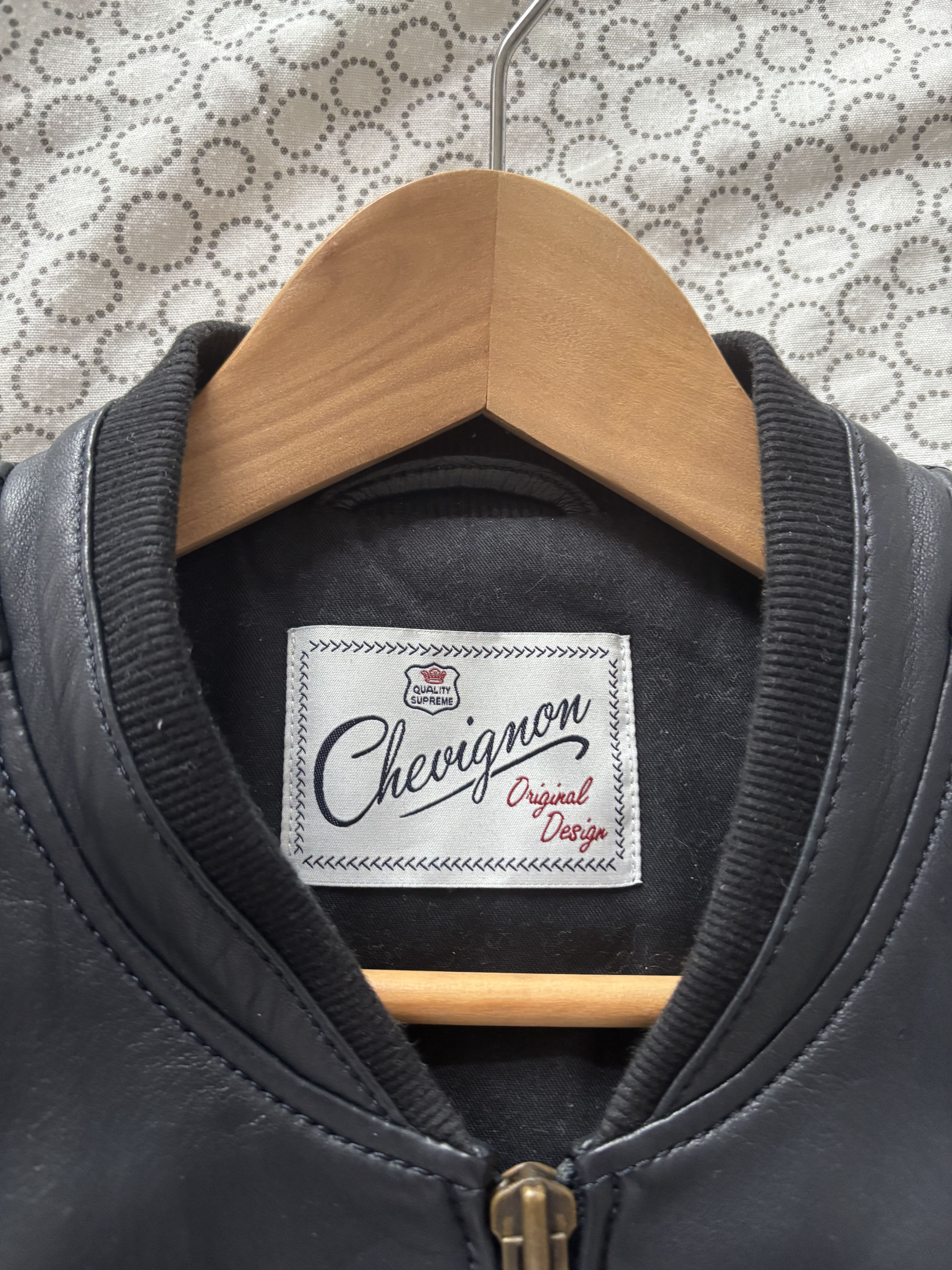 Chevignon teddy leather chevignon Size US XL / EU 56 / 4 - 2 Thumbnail