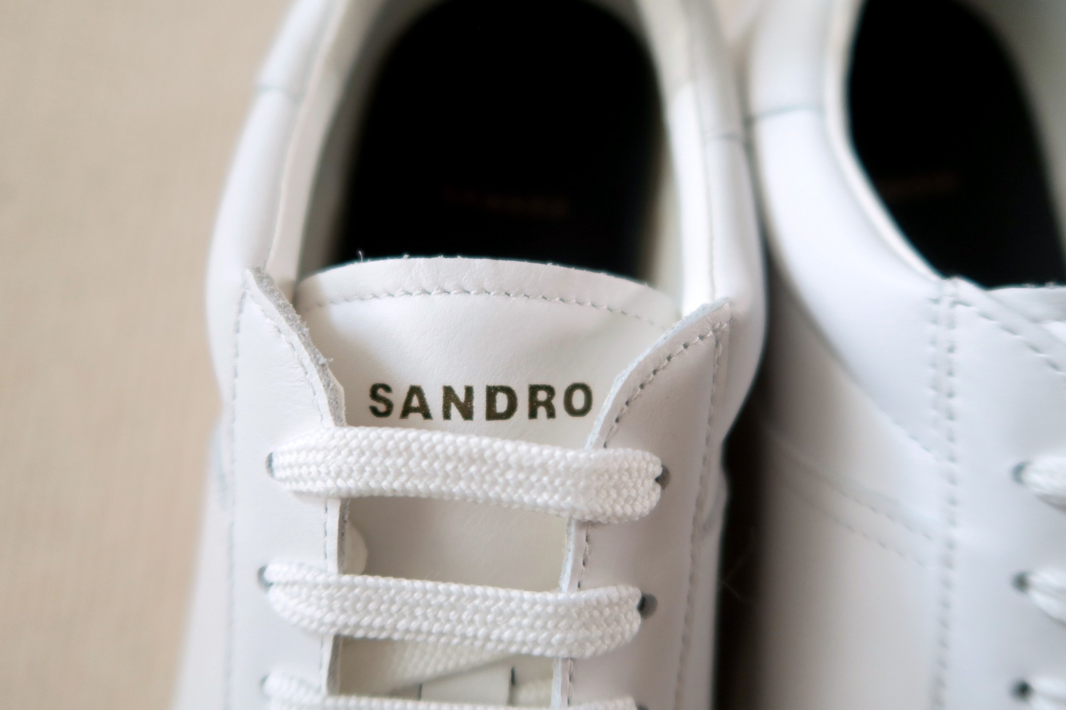 Sandro Sandro Magic Plain Leather Low Top Sneakers Size US 11 / EU 44 - 5 Thumbnail