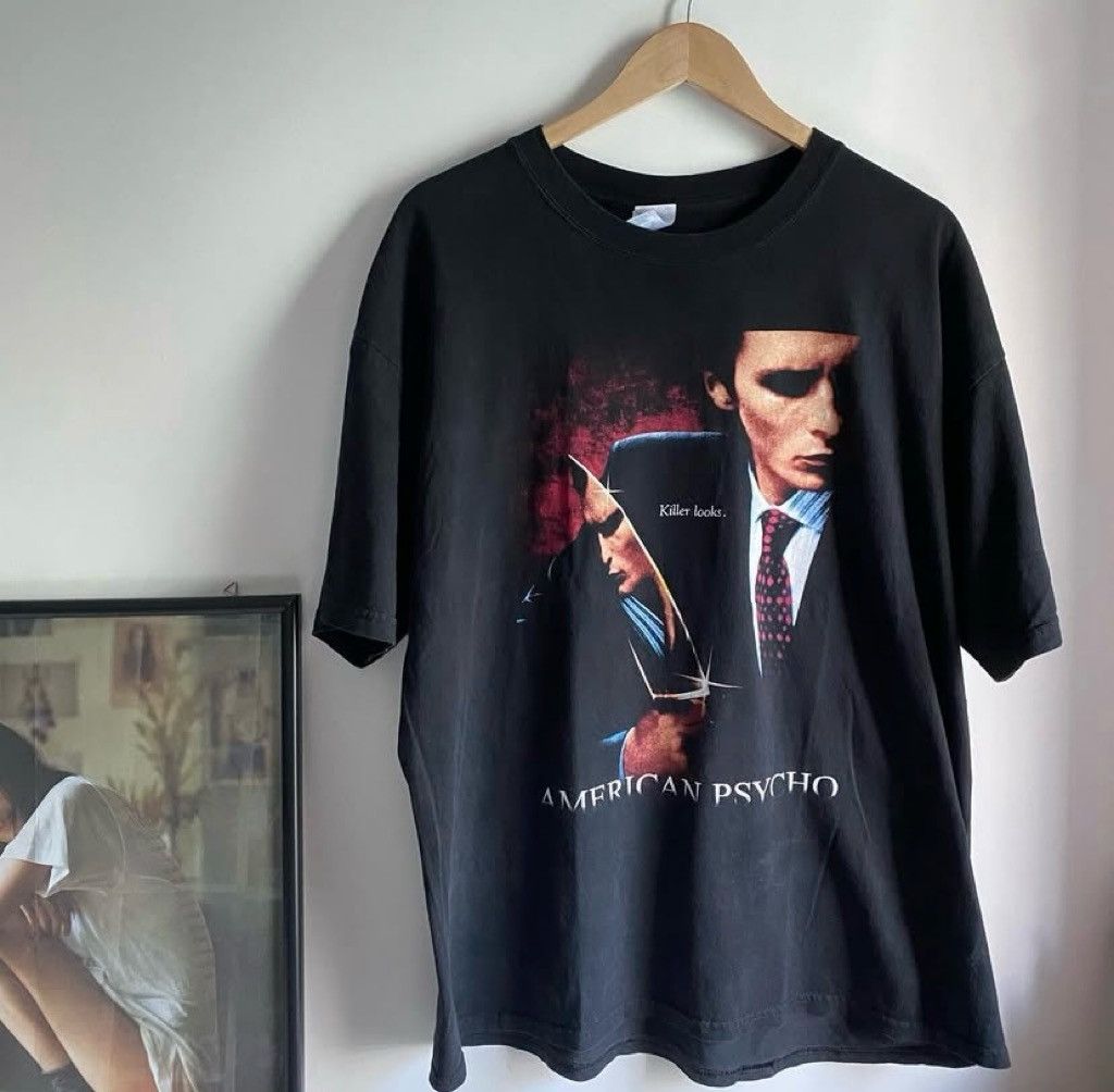 Japanese Brand × Vintage American Psycho Vintage T-Shirt Size US XL / EU 56 / 4 - 3 Thumbnail