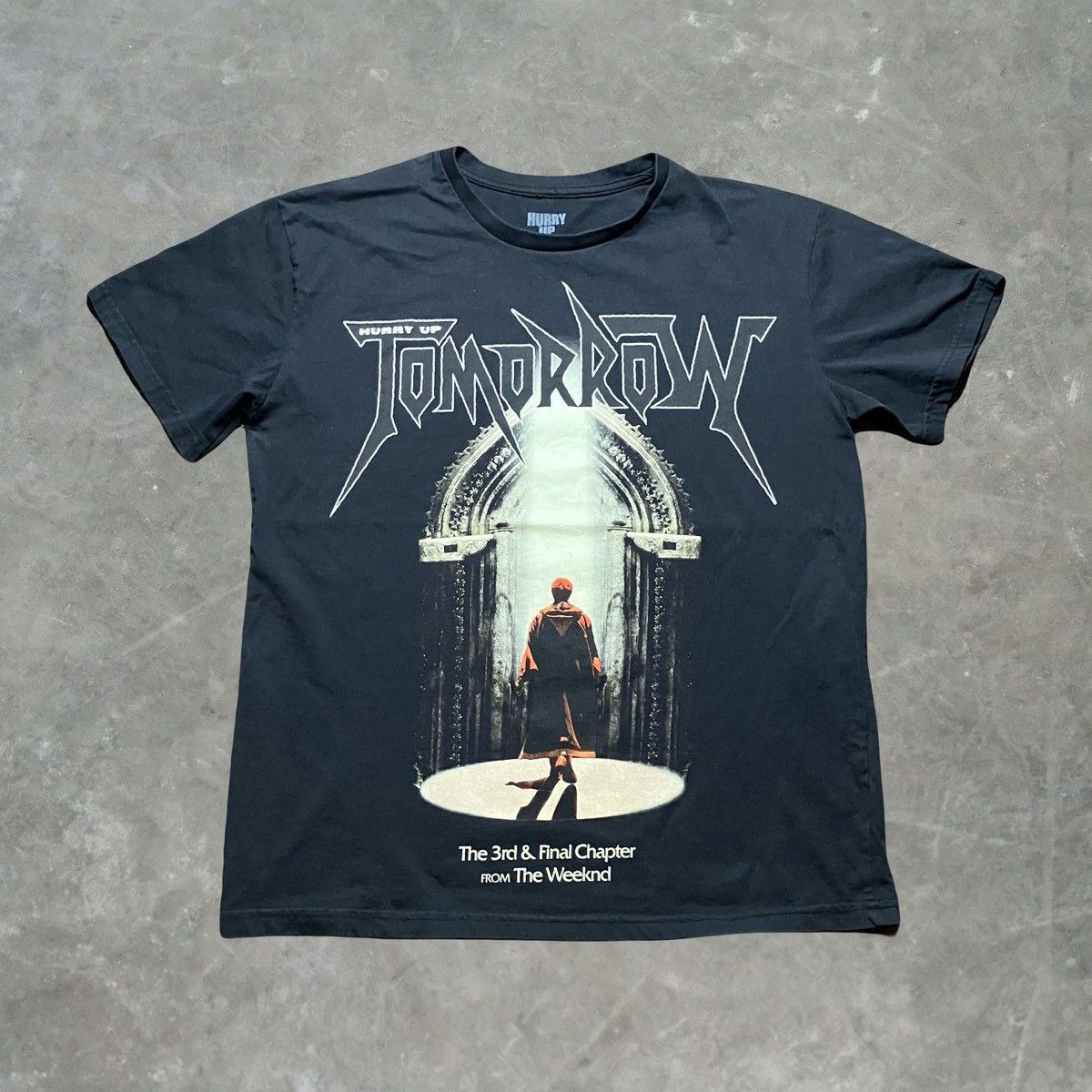 H&M × The Weeknd The Weeknd Hurry Up Tomorrow Album Graphic Tee Mens L Black Size US L / EU 52-54 / 3 - 1 Thumbnail