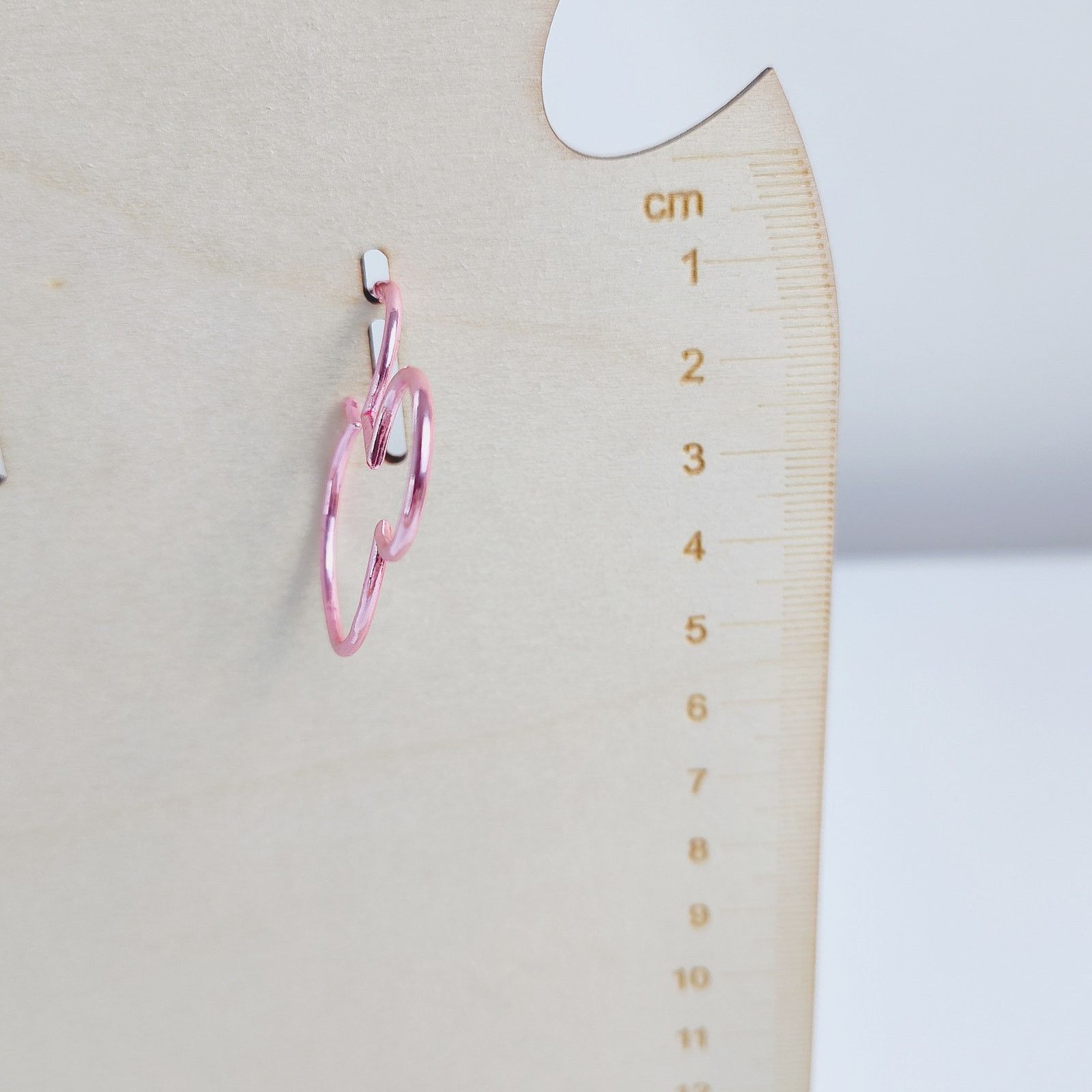 Disney Disney x BaubleBar Mickey Mouse Pink Hoop Earrings NIB Size ONE SIZE - 7 Thumbnail
