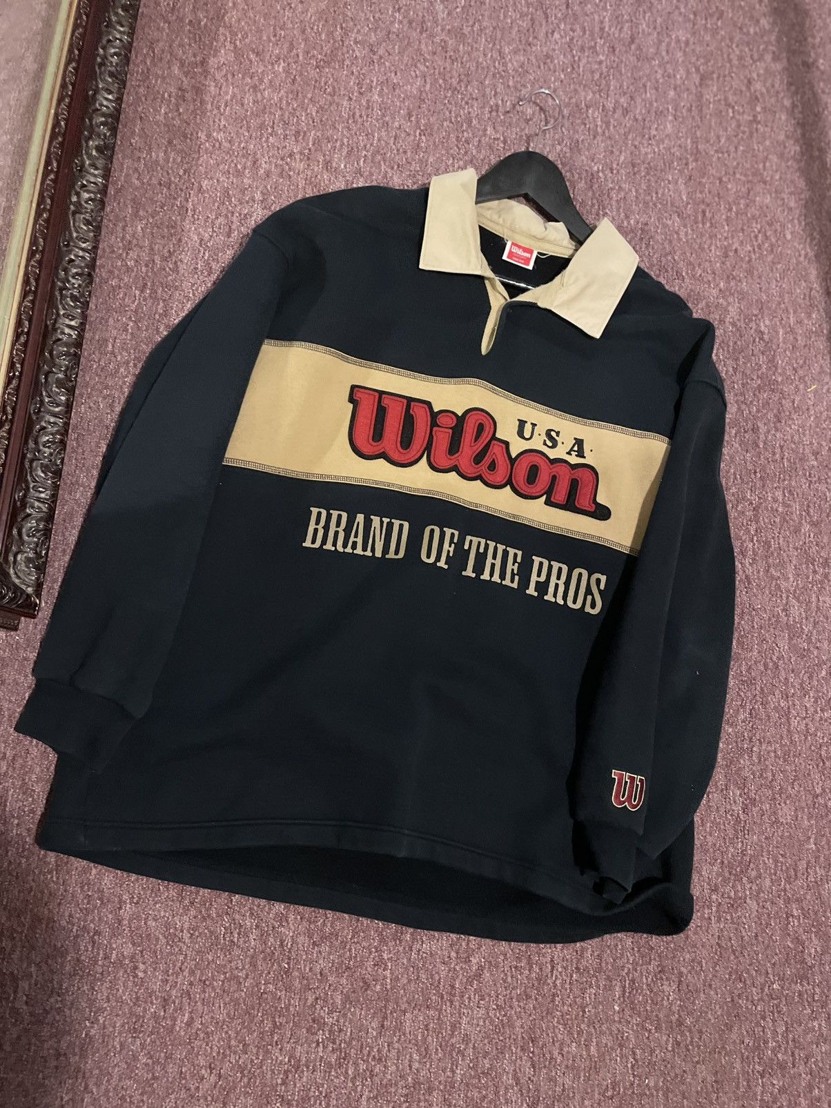Wilson Wilson Sweater Rugby Size US XL / EU 56 / 4 - 2 Thumbnail