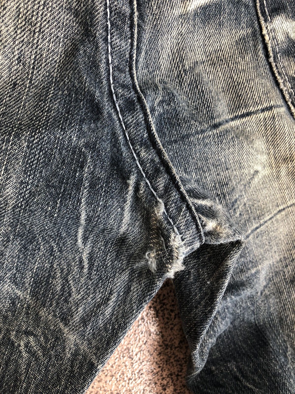 Japanese Brand Kello distressed fading jeans lgb if six was nine style Size US 32 / EU 48 - 10 Thumbnail