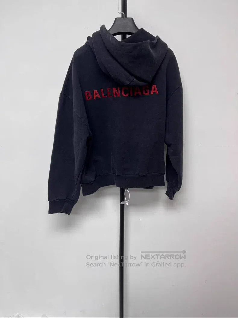 Balenciaga Balenciaga Bi-directional Zipper Cotton Hooded Regular Fit Size US L / EU 52-54 / 3 - 2 Thumbnail