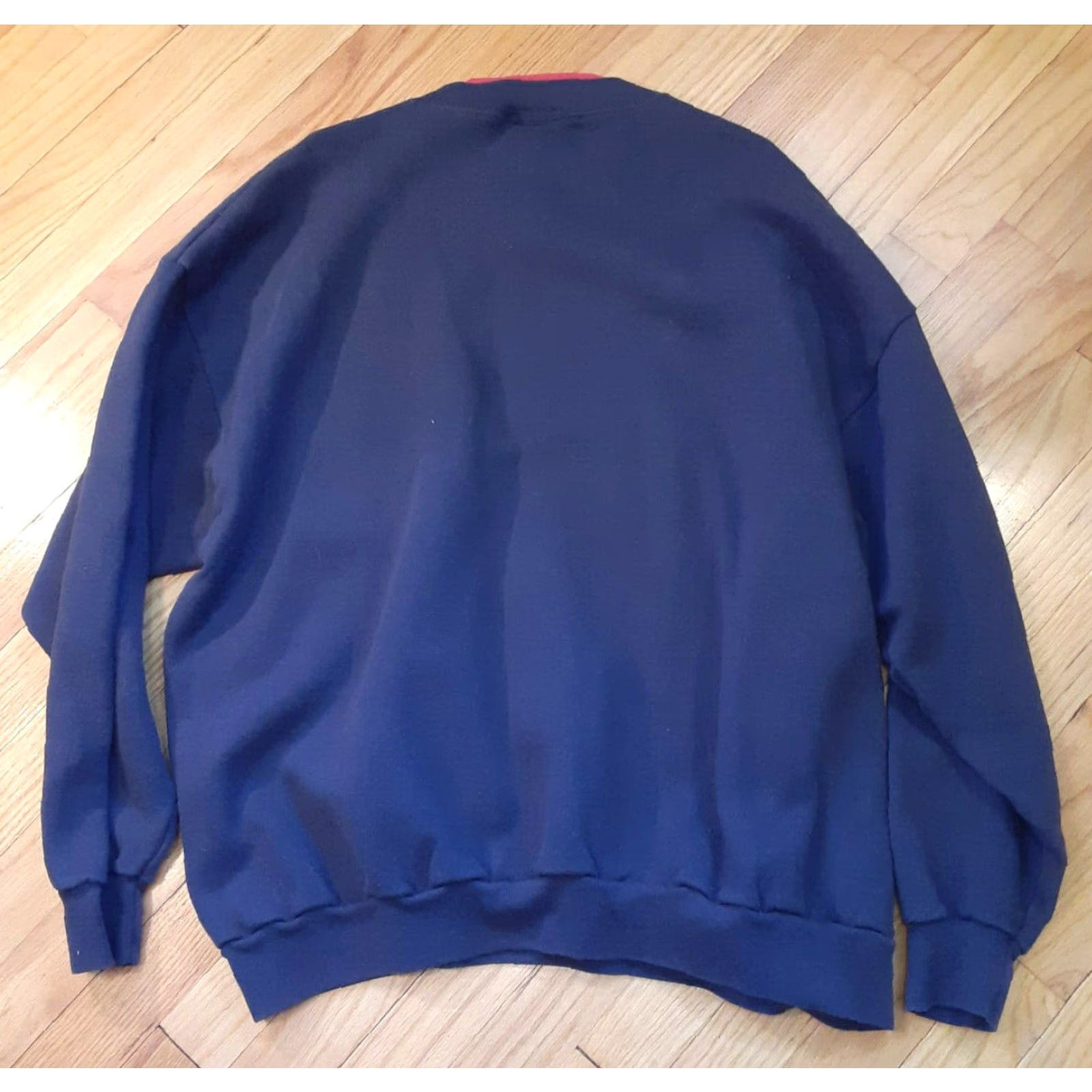 Lee VINTAGE Lee Sweatshirt 2XL Embroidered Michigan Map Plaid Red Pullover Outdoors Men Premium Blend Size US XXL / EU 58 / 5 - 3 Thumbnail