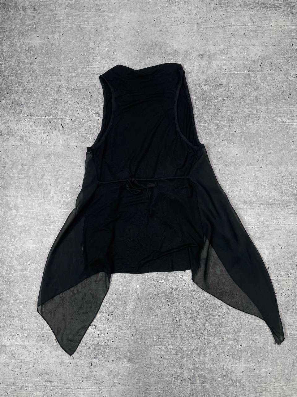 Hysteric Glamour Vintage 00s Opium Ghotic Rick Owens Vibe Mesh Vest Y2K Size M / US 6-8 / IT 42-44 - 4 Thumbnail