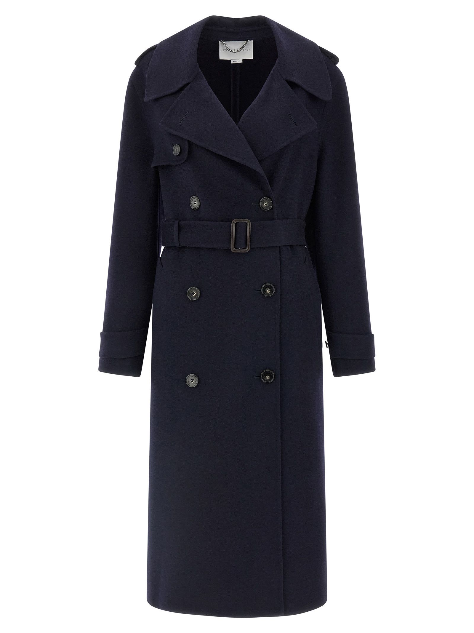 コート Stella Mccartney Sand Cotton Trench Coat Women Sand Oversized Belted Trench Coat | Stella McCartney US