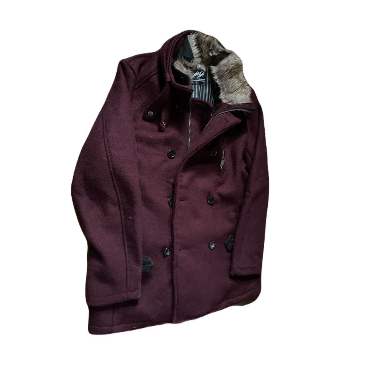 If Six Was Nine 2000s Japanese archive fur zip button jacket Y2K Vkei Size US S / EU 44-46 / 1 - 4 Thumbnail