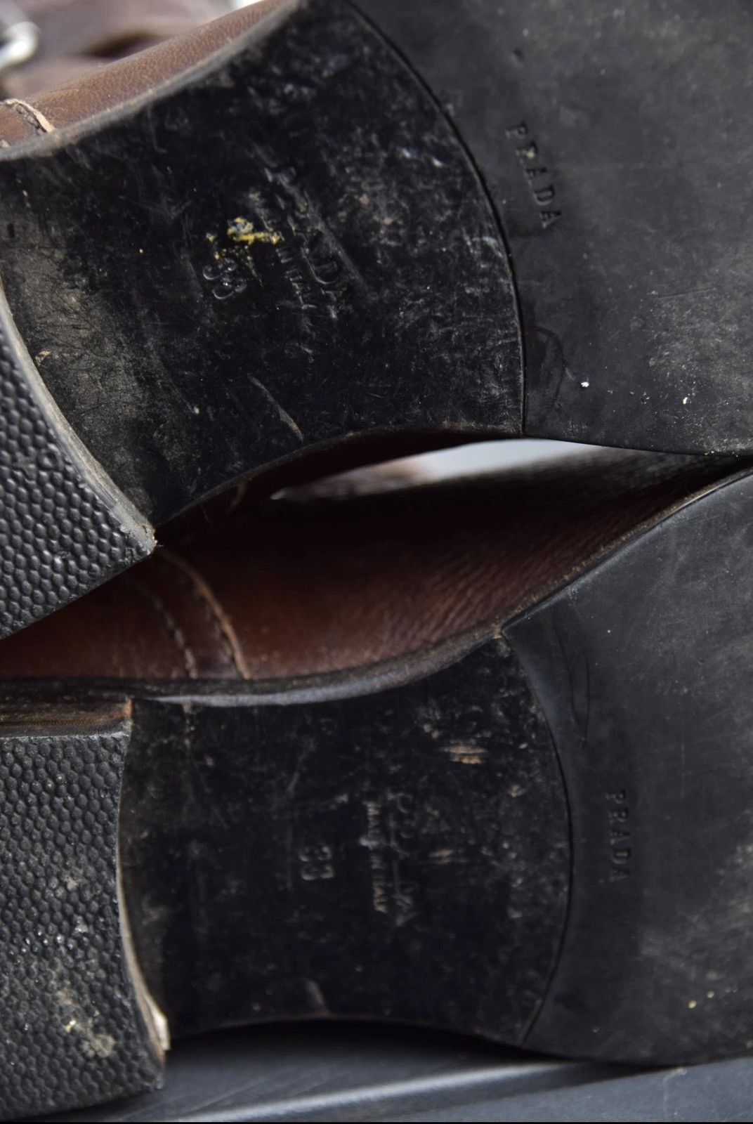 Prada prada leather boots Size US 7 / IT 37 - 5 Thumbnail