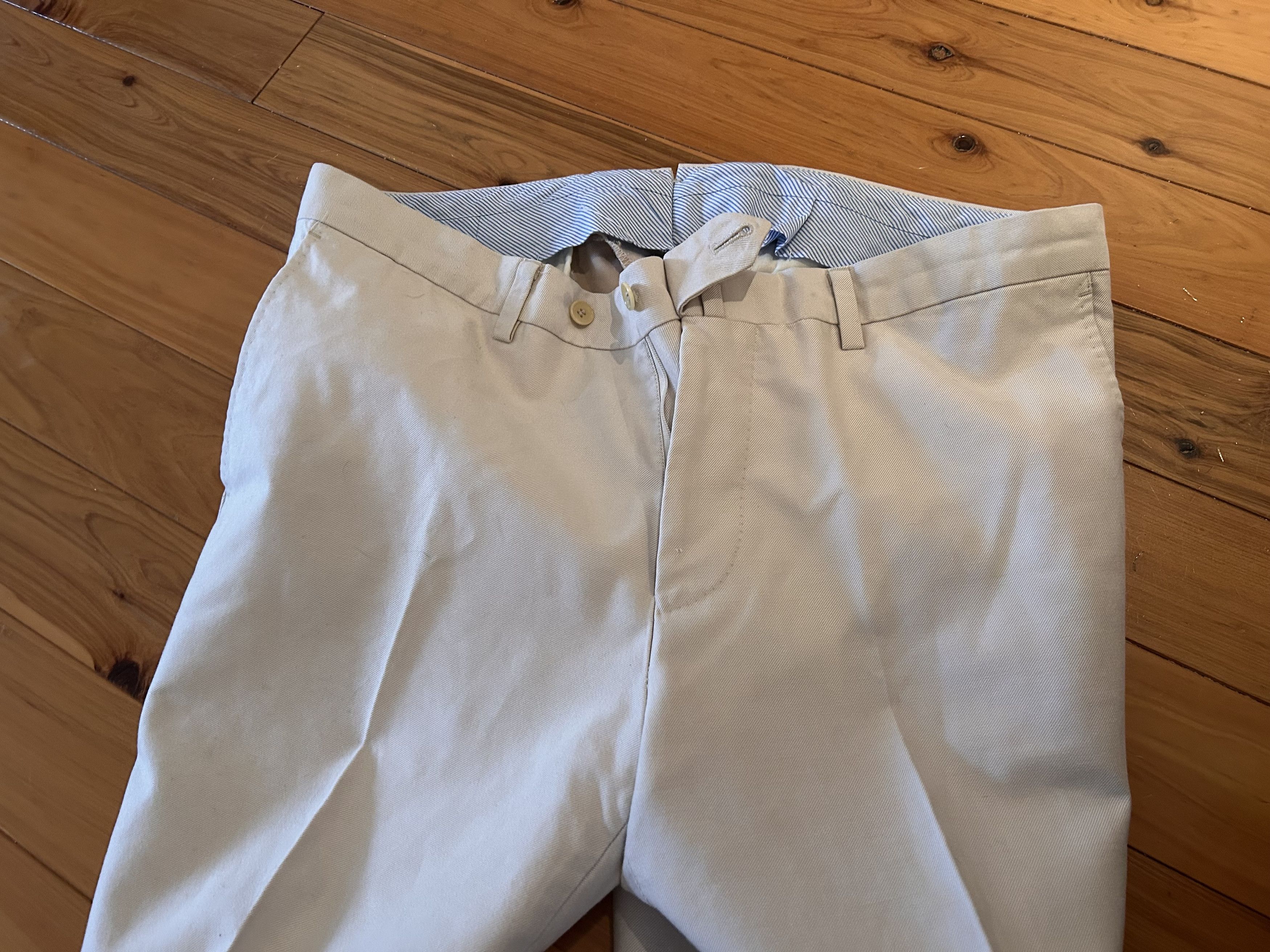 Ring Jacket stone cotton trousers
