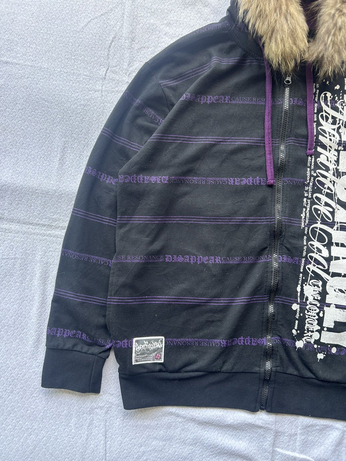 Japanese Brand Japanese Fur Hoodie Poem Time Step Ifsixwasnine lgb Size US L / EU 52-54 / 3 - 6 Thumbnail