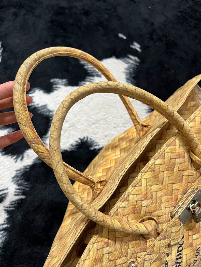 Vivienne Westwood Vivienne Westwood size os Limited Edition Birkin Woven Prin Size ONE SIZE - 7 Thumbnail