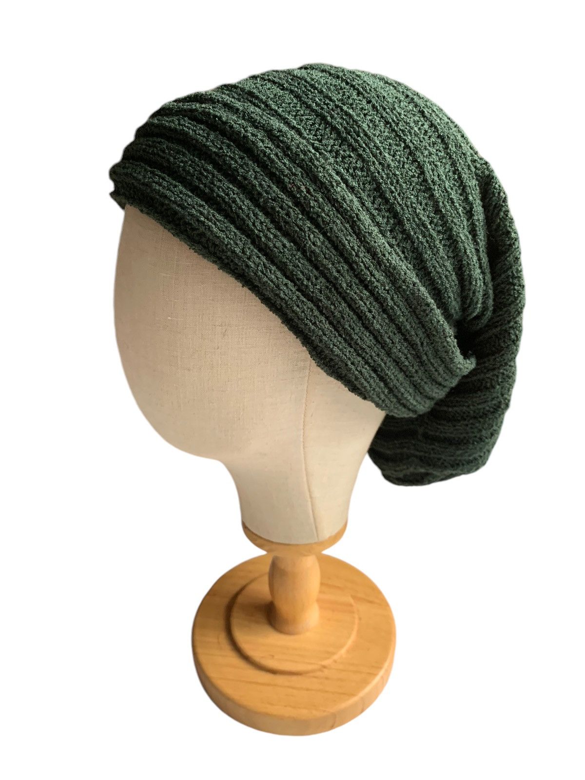 14th Addiction × Vintage Knitted Crochet Hippies Style Slouchy Long Beanie hats🌈☠️ Size ONE SIZE - 5 Thumbnail