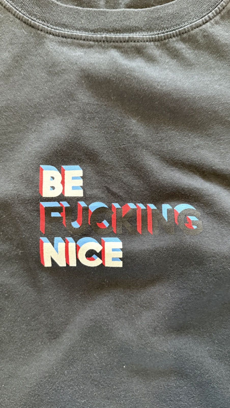 Zadig & Voltaire Men’s Zadig & Voltaire Be F*cking Nice T-Shirt - Medium Size US M / EU 48-50 / 2 - 5 Thumbnail