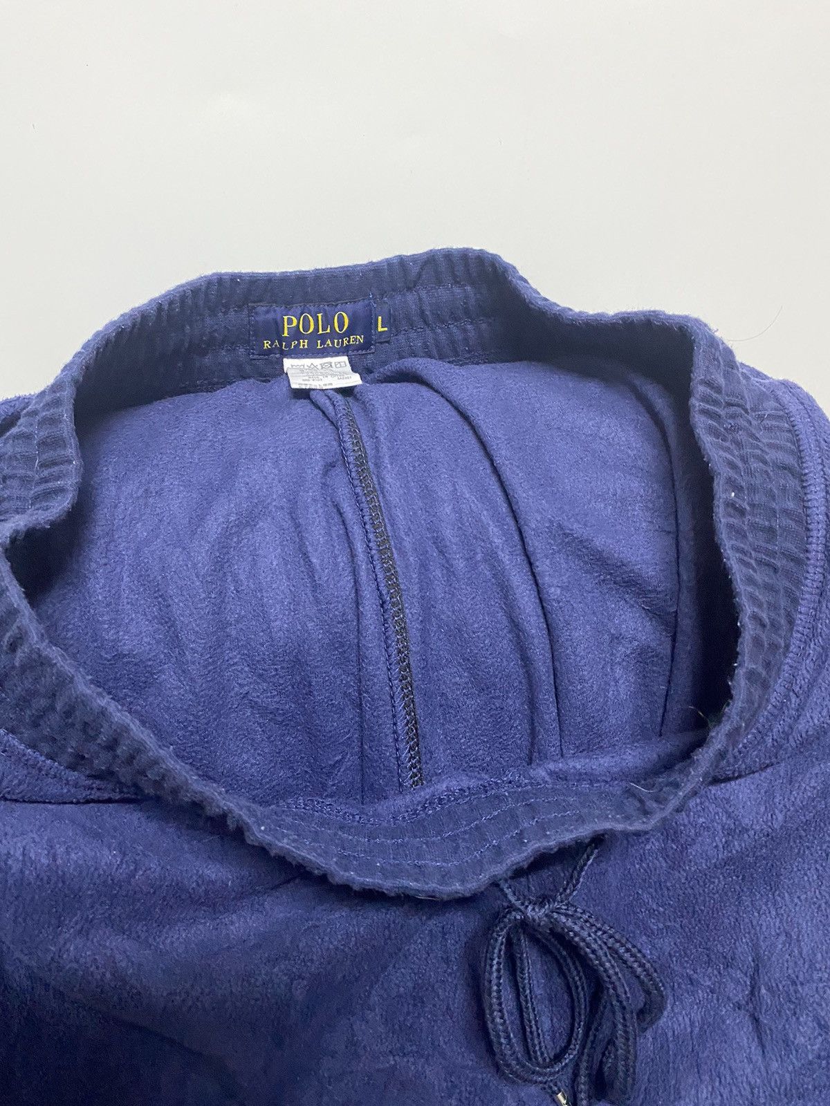 Polo Ralph Lauren × Ralph Lauren Vintage Polo Ralph Lauren Jogger Sweatpants Fleece Navy Blue Size US 30 / EU 46 - 8 Thumbnail