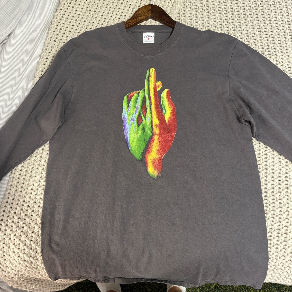 Noah Noah Jesus Piece Long Sleeve Tee Size US L / EU 52-54 / 3 - 1 Thumbnail