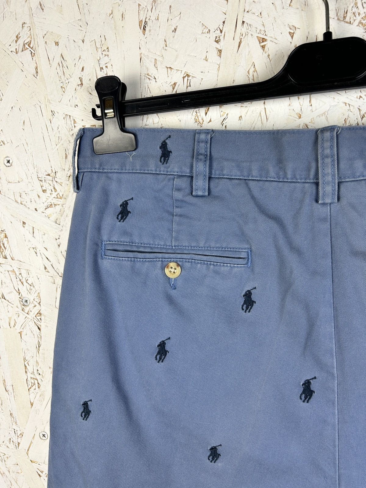 Polo Ralph Lauren Vintage Polo By Ralph Lauren Pony Tyler Shorts Blue 36 Size US 36 / EU 52 - 6 Thumbnail