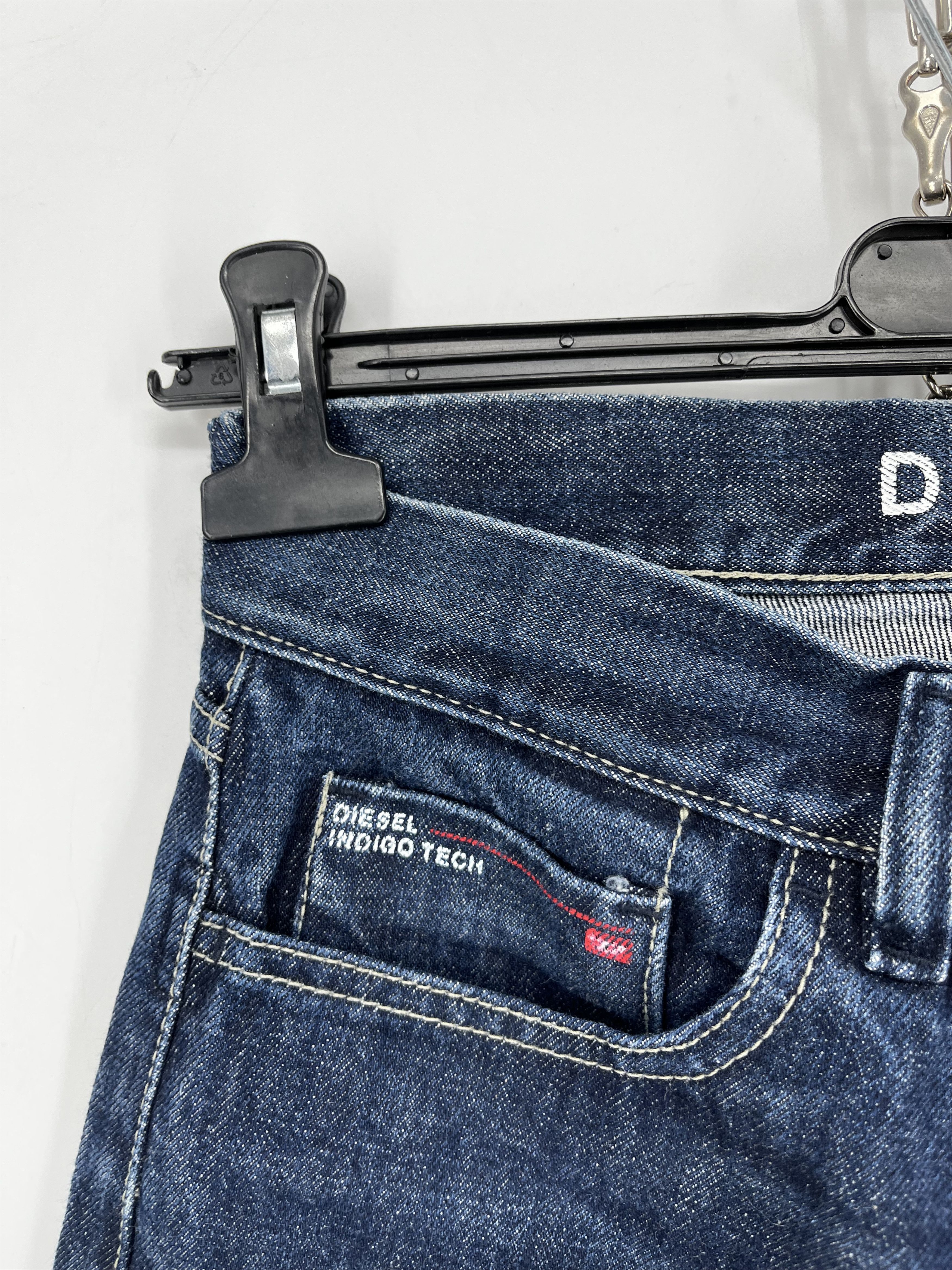 Diesel Diesel Indigo Tech D.I.T. Vintage Mens Jeans Denim Pants Size US 28 / EU 44 - 6 Thumbnail
