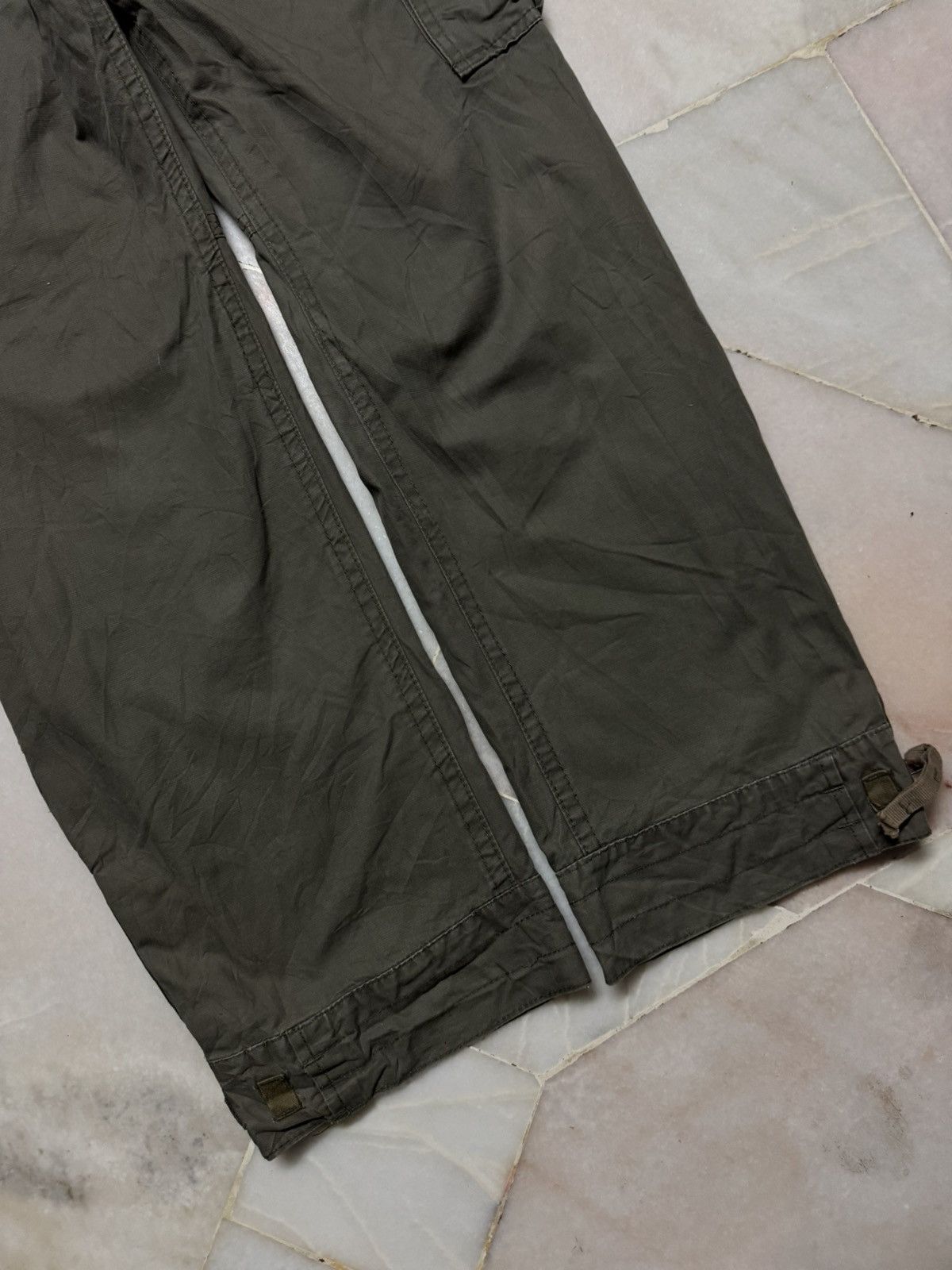Abercrombie & Fitch Y2K ABERCROMBIE UTILITY MILITARY REG.US.TM CARGO PANTS Size US 34 / EU 50 - 19 Thumbnail