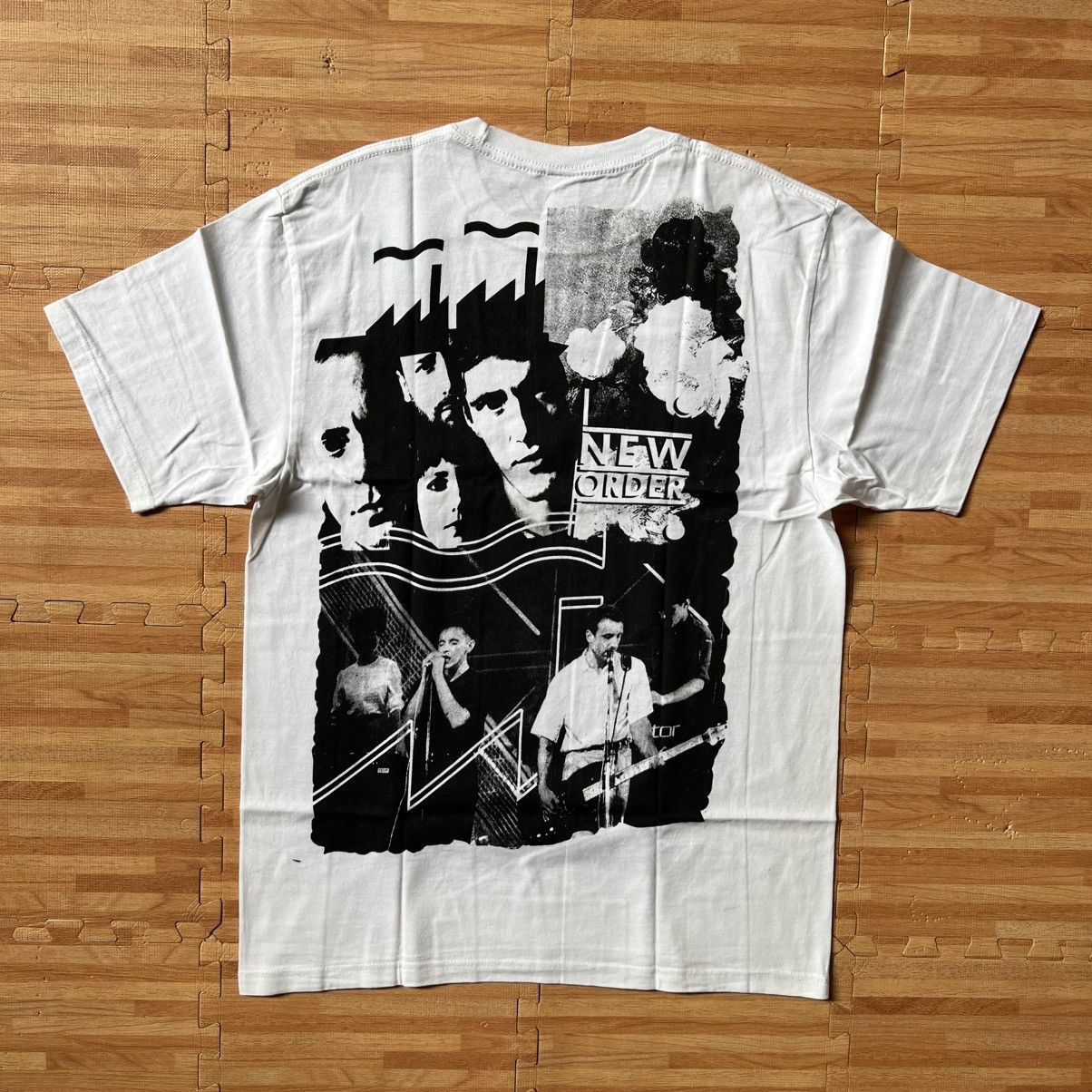 Band Tees ‼️Birtpop‼️New Order English Rock Band British Size US XL / EU 56 / 4 - 2 Thumbnail
