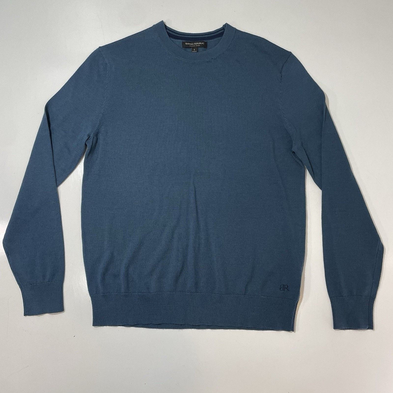 Banana Republic Banana Republic Sweater Mens S Long Sleeve Fine Merino Wool Size US S / EU 44-46 / 1 - 1 Thumbnail