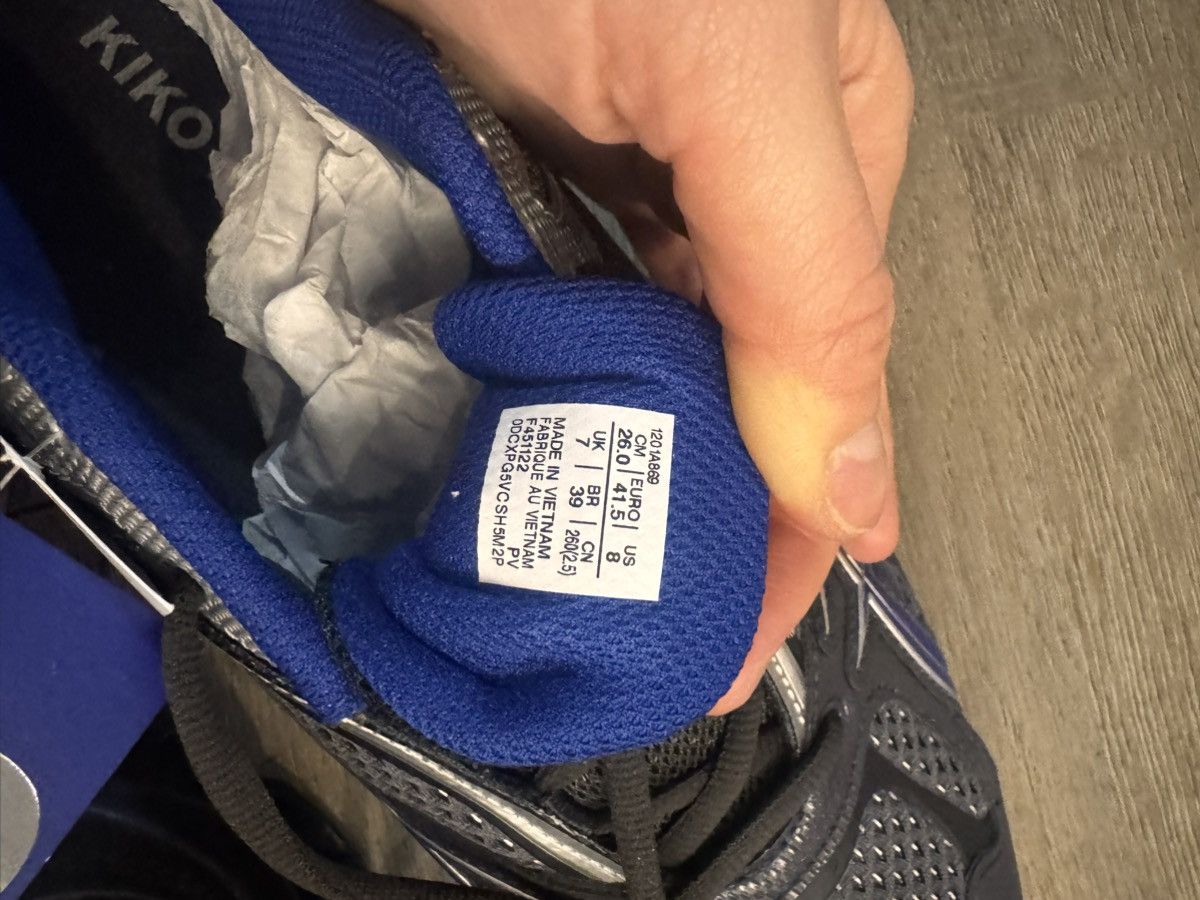 Asics × Kiko Kostadinov ASICS Gel-Quantum Zientzia Kiko Kostadinov Dark Grey Blue Size US 8 / EU 41 - 5 Thumbnail