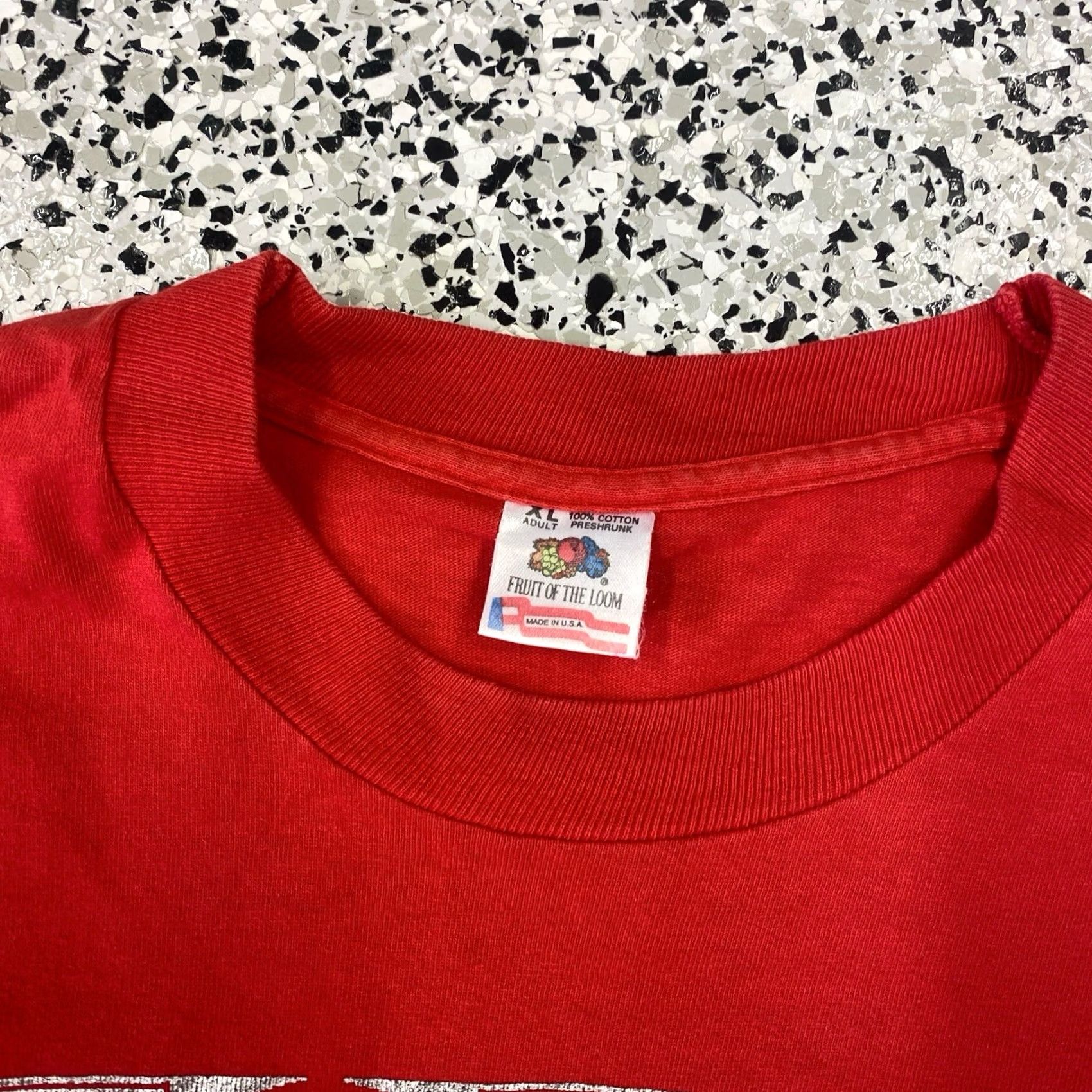 Fruit Of The Loom VINTAGE Fruit of the Loom Arizona Wildcats T Shirt XL Red 90s Men Logo Graphic Print Shirts Mens Size US XL / EU 56 / 4 - 4 Thumbnail