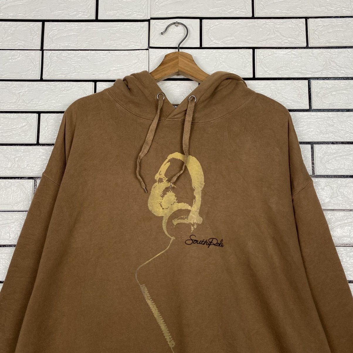 Japanese Brand Vintage Hoodie Southpole Big Logo Biker Punk Size US XXL / EU 58 / 5 - 14 Thumbnail