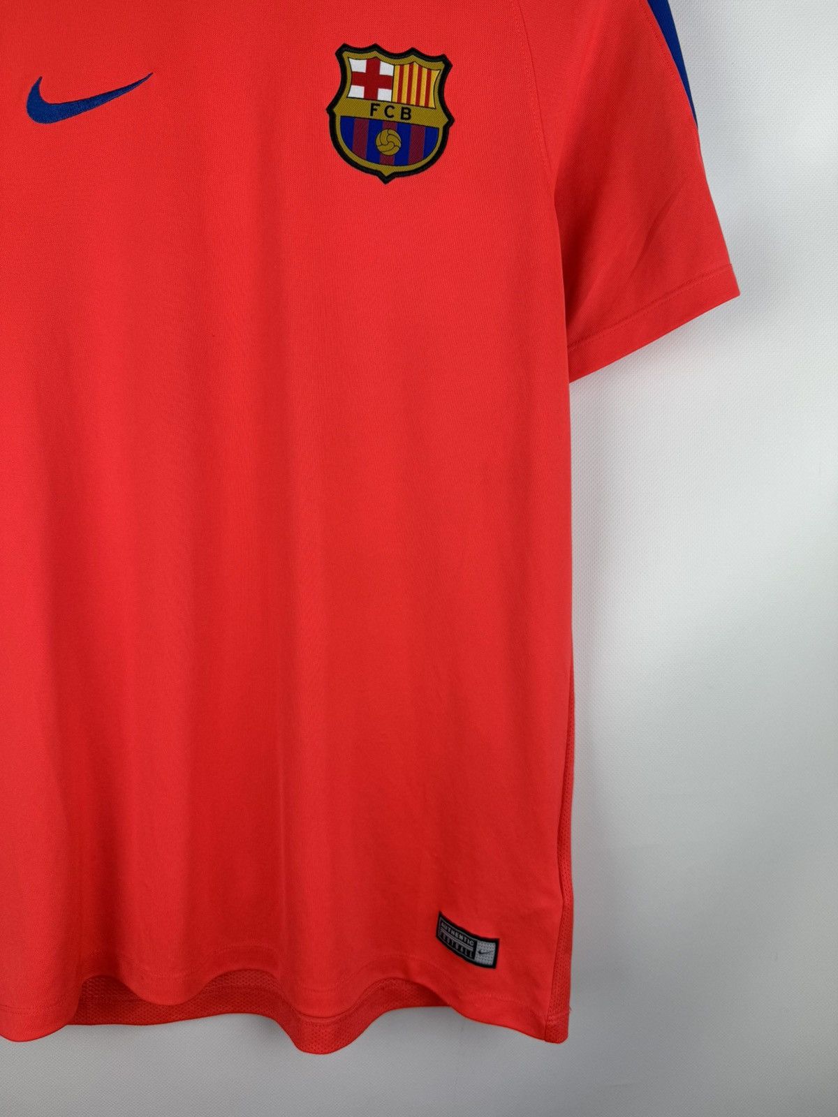 Nike Nike FC Barcelona 20016 / 17 Training Soccer Jersey Shirt Size US M / EU 48-50 / 2 - 6 Thumbnail