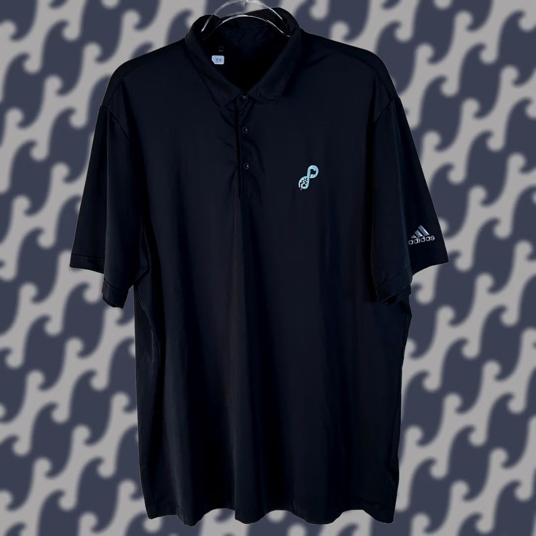 Adidas Adidas Primegreen Mens XL Black Short Sleeve Polo Shirt Golf Performance Stretch Shirt Size US XL / EU 56 / 4 - 1 Thumbnail