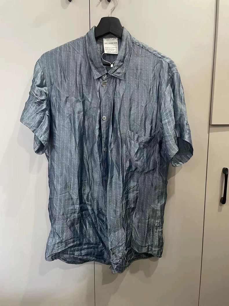 Yohji Yamamoto Yohji Yamamoto 87ss short sleeve shirt 2502-Nextarrow Size US S / EU 44-46 / 1 - 1 Thumbnail