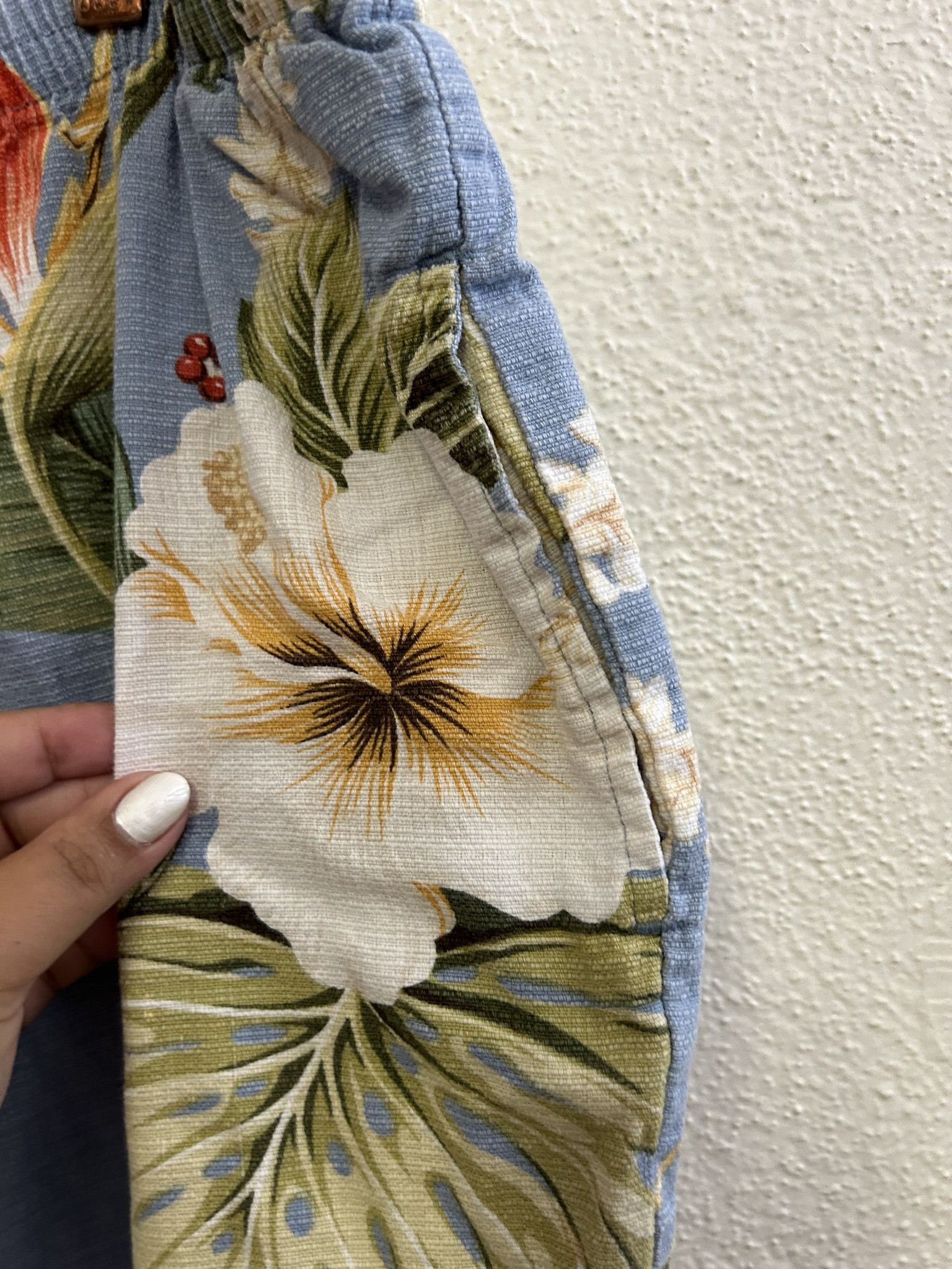 Other VTG BISHOP ST HAWAII BLUE HAWAIIAN RELAXED PANTS SIZE 2XL Size 42" / US 20 - 3 Thumbnail