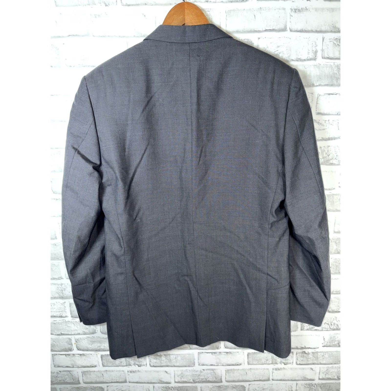 Versace Versace Classic Sport Coat Mens 48 Black 100% Wool 3-button Short Size US M / EU 48-50 / 2 - 7 Thumbnail