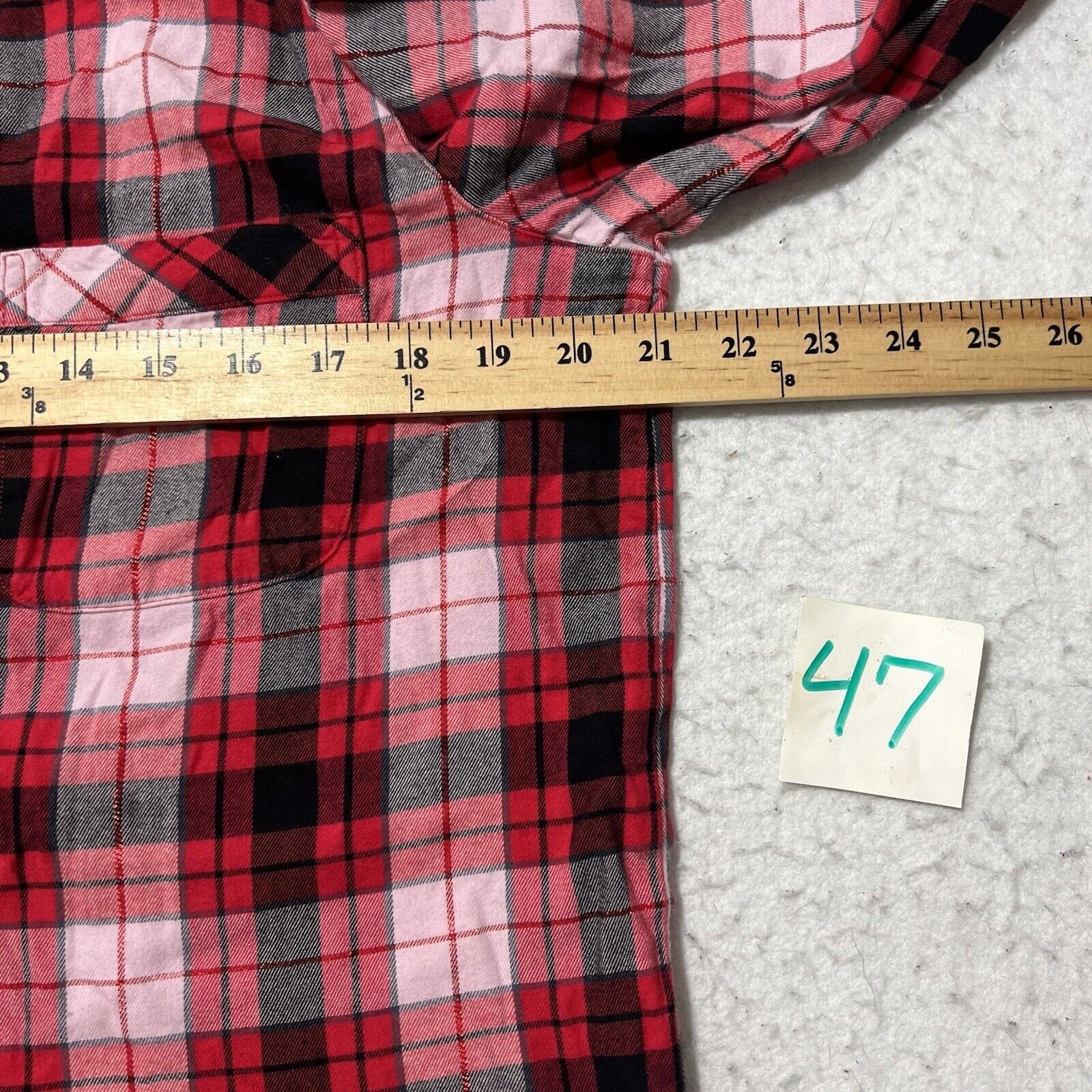 Victoria's Secret Victoria's Secret Medium Red Plaid Button Up Sleepwear Shirt Size M / US 6-8 / IT 42-44 - 8 Thumbnail
