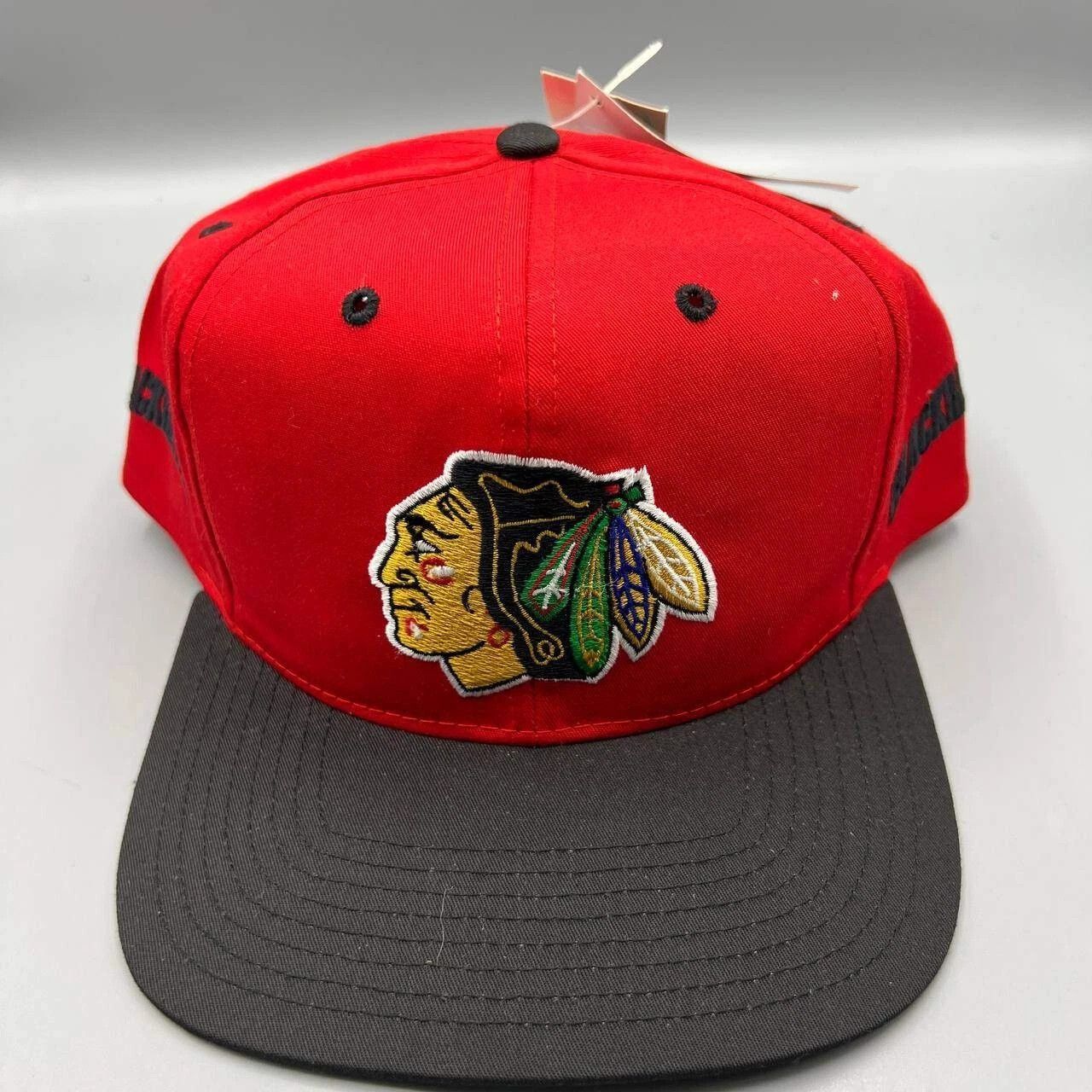 Twins Enterprise Inc. × Vintage Chicago Blackhawks Hat Men Twins Enterprise NHL Snap Back Size ONE SIZE - 1 Thumbnail