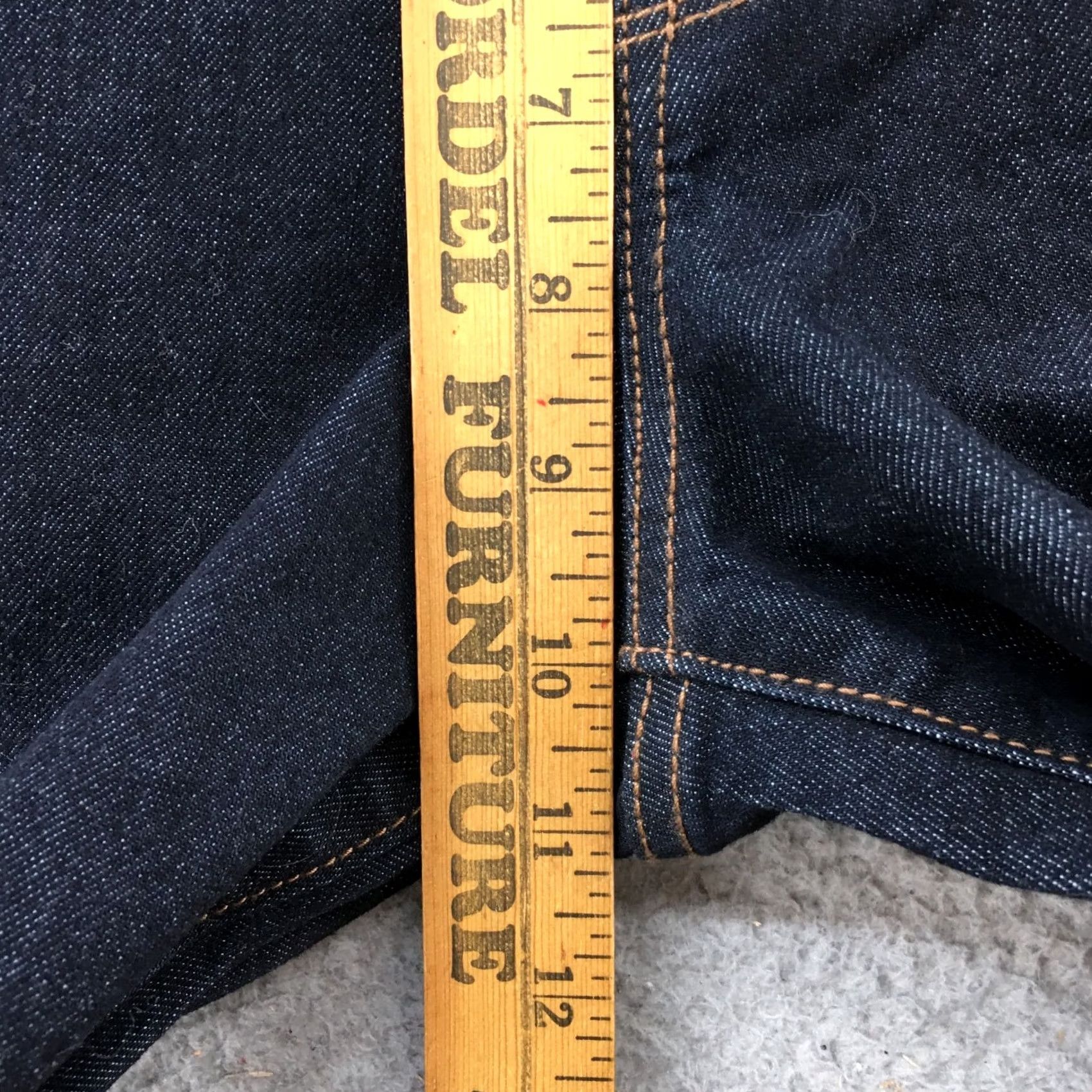 Old Navy Old Navy Jeans Womens 10 Skinny Blue Denim Mid Rise Dark Wash Zip Jeans Size 32" / US 10 / IT 46 - 7 Thumbnail
