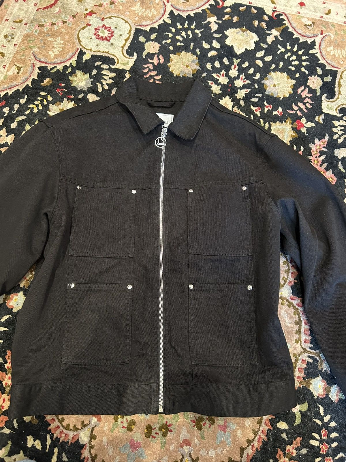 Other lourdes new york rare black denim jacket Size US L / EU 52-54 / 3 - 5 Thumbnail
