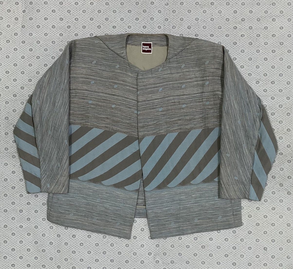Issey Miyake Vintage 70's Issey Miyake Jacquard Baggy Jacket Size US M / EU 48-50 / 2 - 1 Thumbnail
